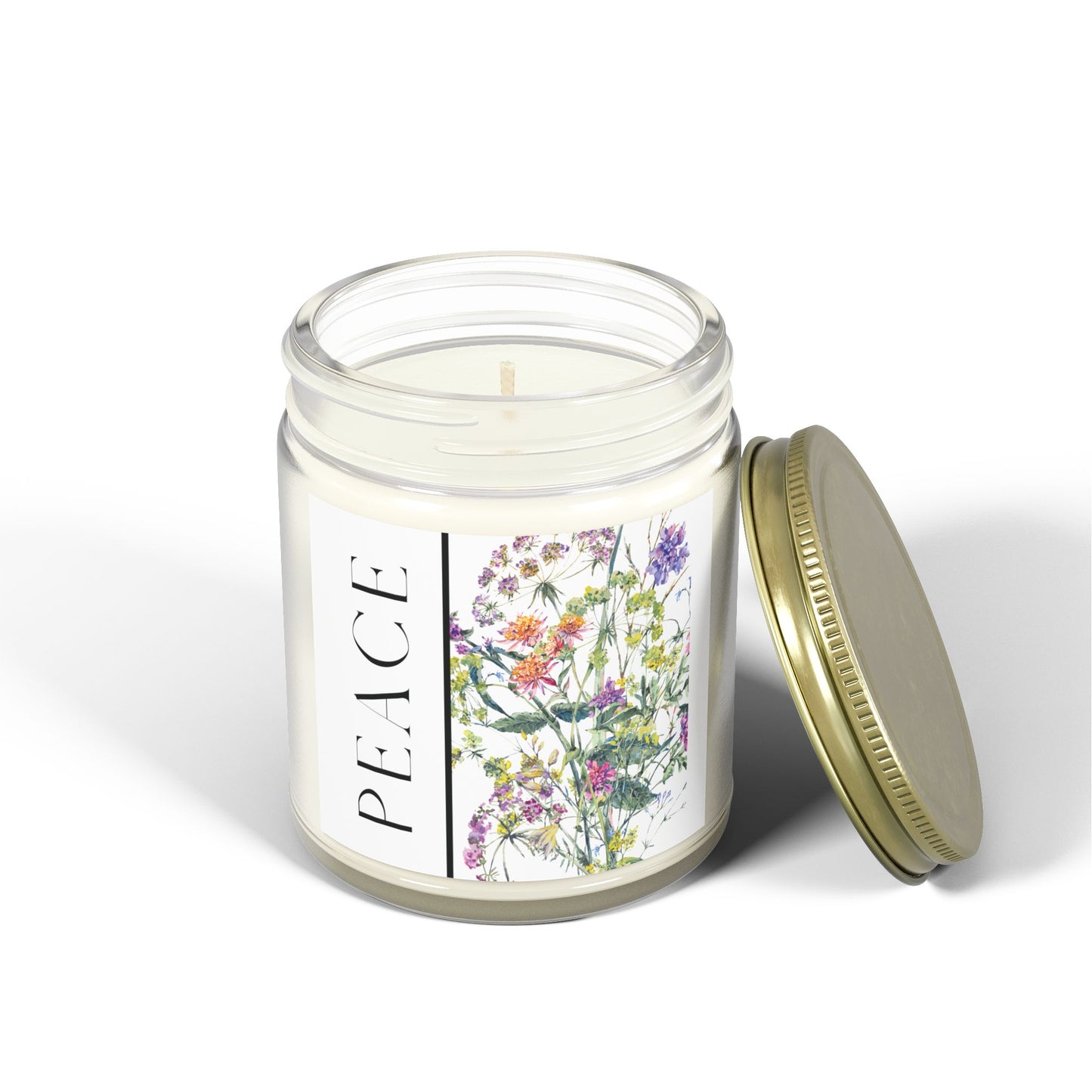 Botanic Scented Candles, Coconut Apricot Wax