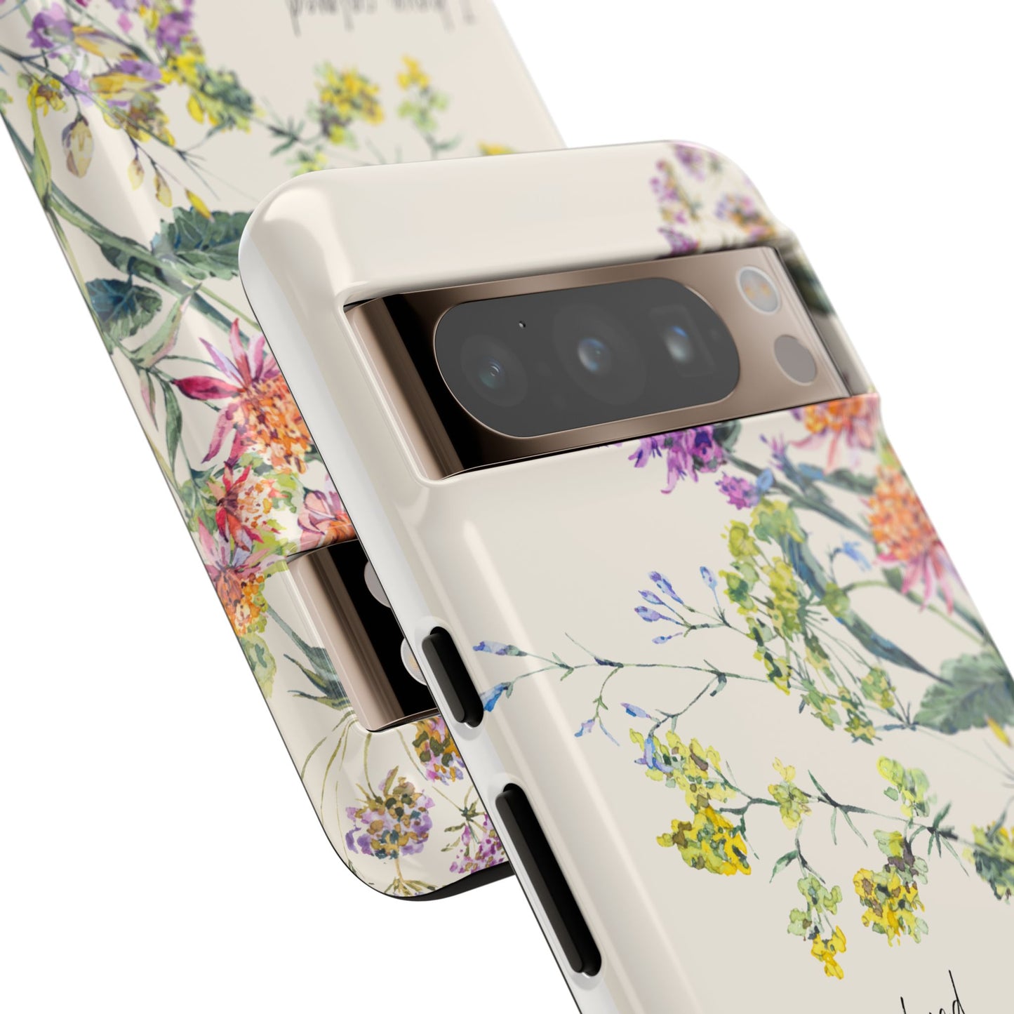 Phone Case - Botanic Cream, Psalm 131:2-3
