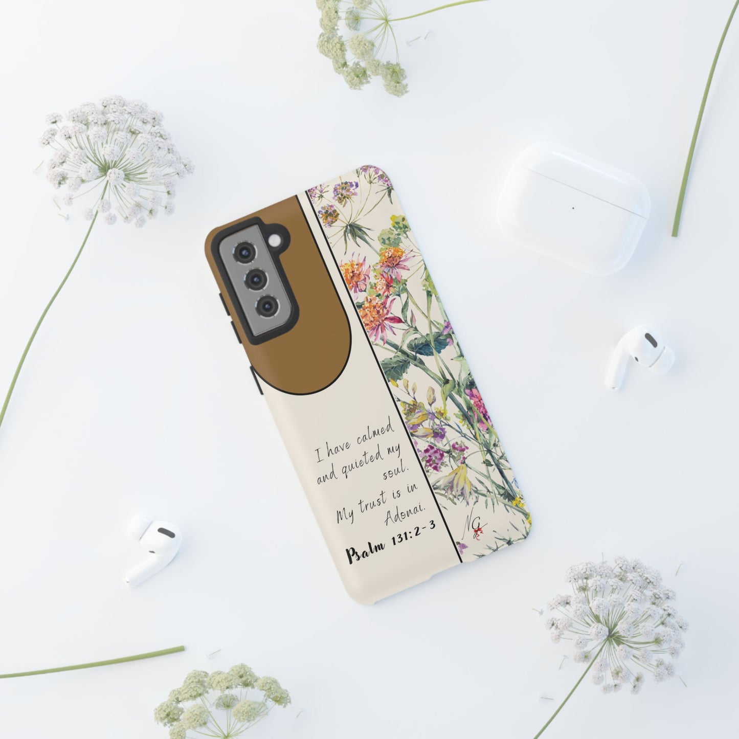 Phone Case: Botanic - Brown