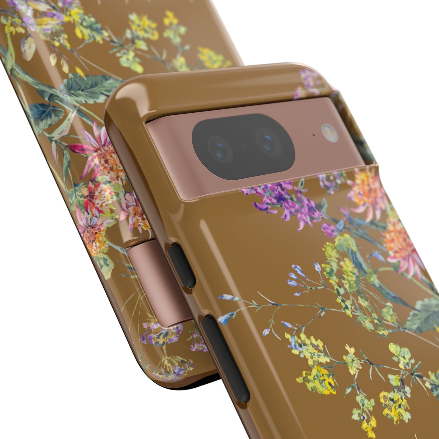 Phone Case - Botanic Full Brown, Psalm 131:2-3