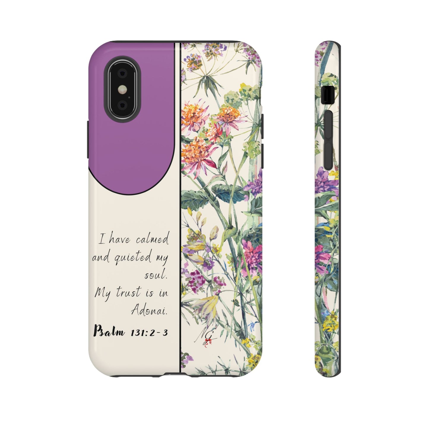 Phone Case: Botanic - Mauve