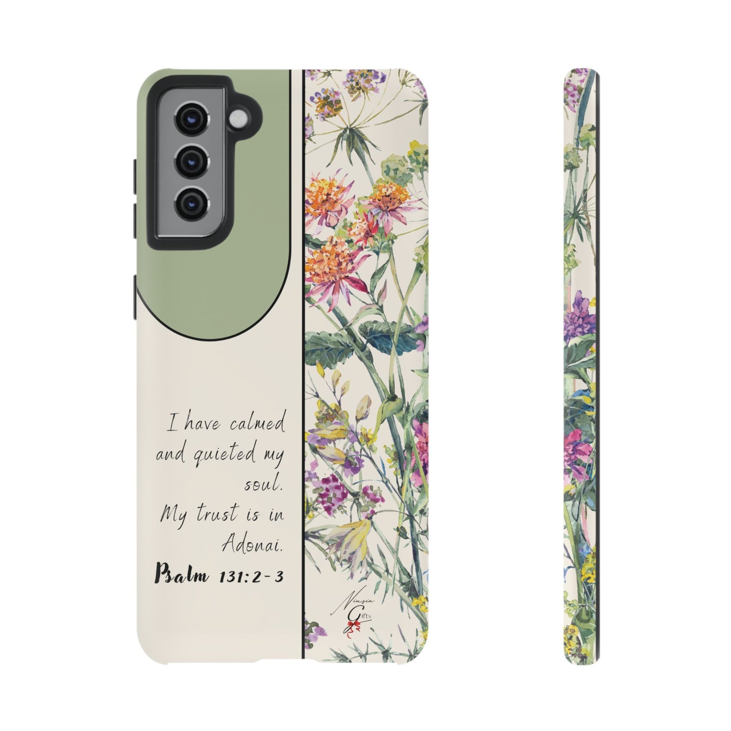 Phone Case: Botanic - Sage Green