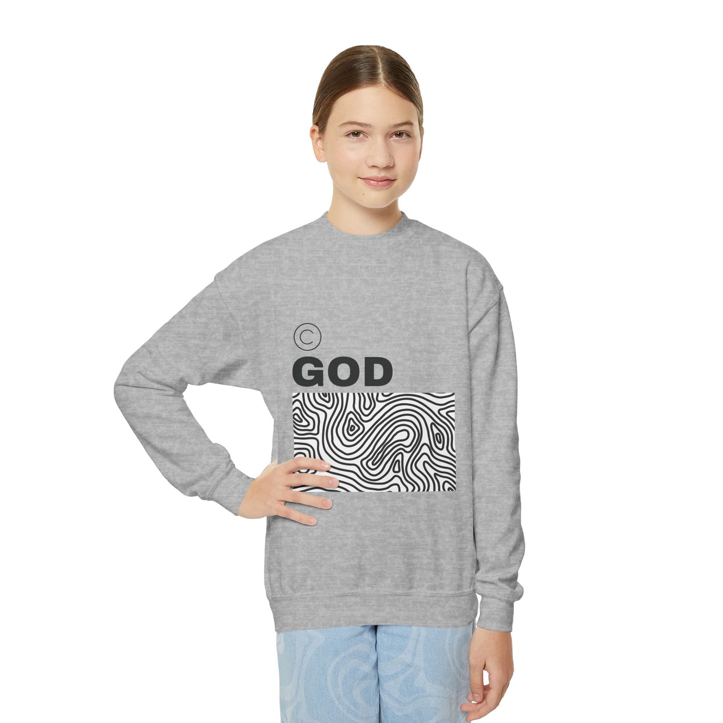 Sweatshirt- Youth Unisex: ©God Collection