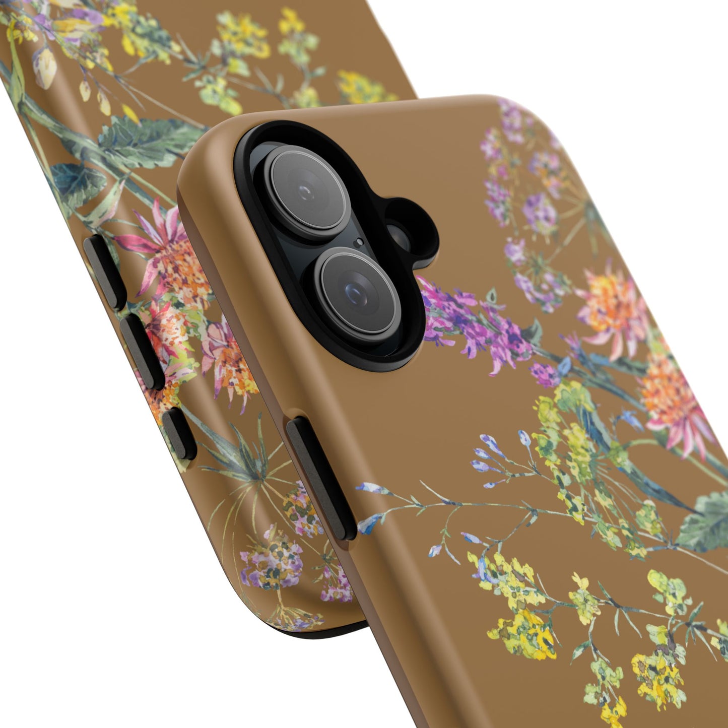 Phone Case - Botanic Full Brown, Psalm 131:2-3