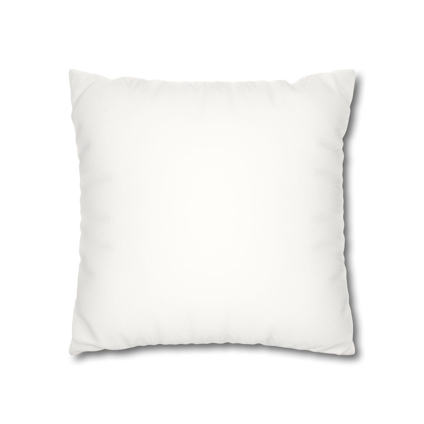 Faux Suede Square Pillowcase- YAHWEH