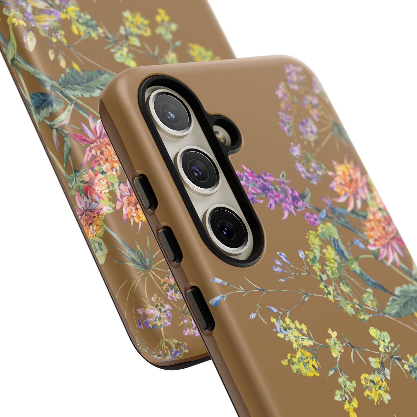 Phone Case - Botanic Full Brown, Psalm 131:2-3