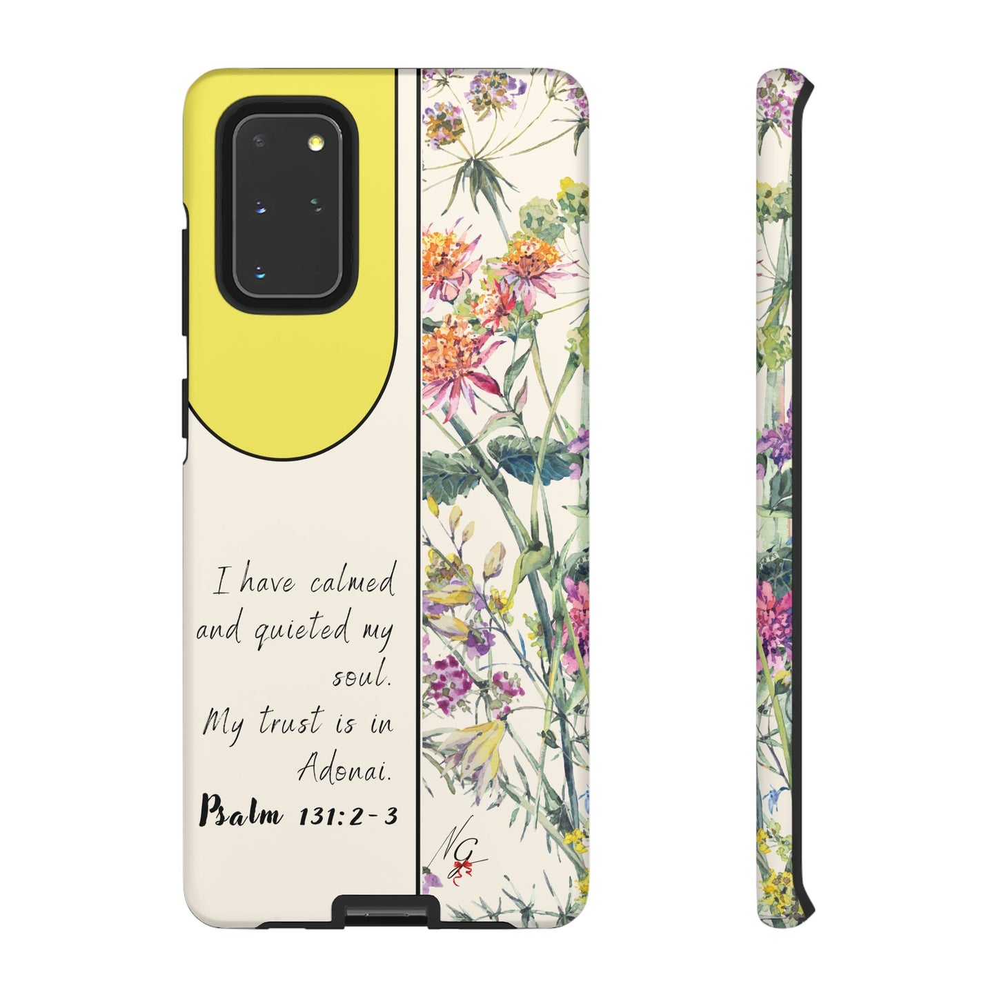 Phone Case: Botanic - Yellow