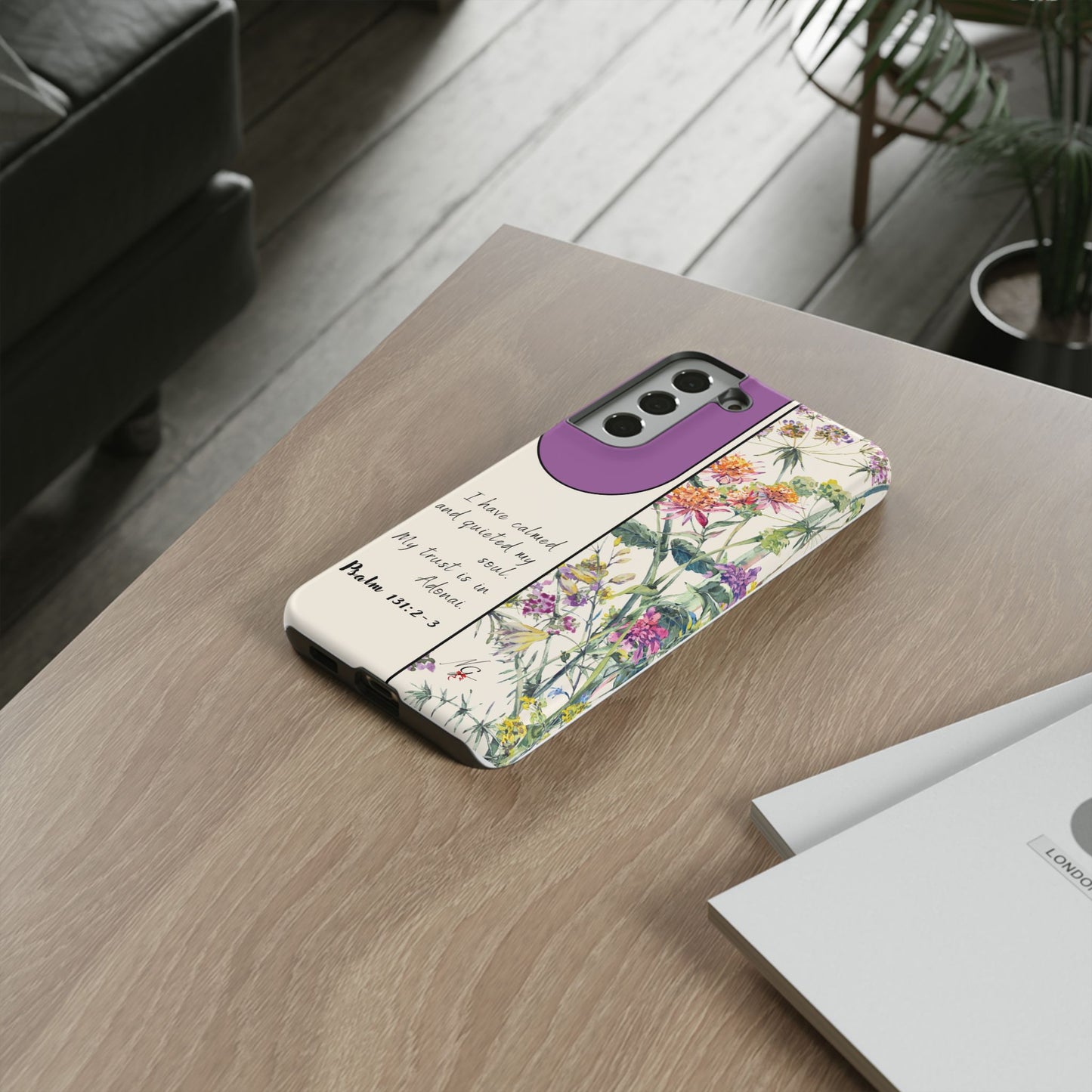 Phone Case: Botanic - Mauve