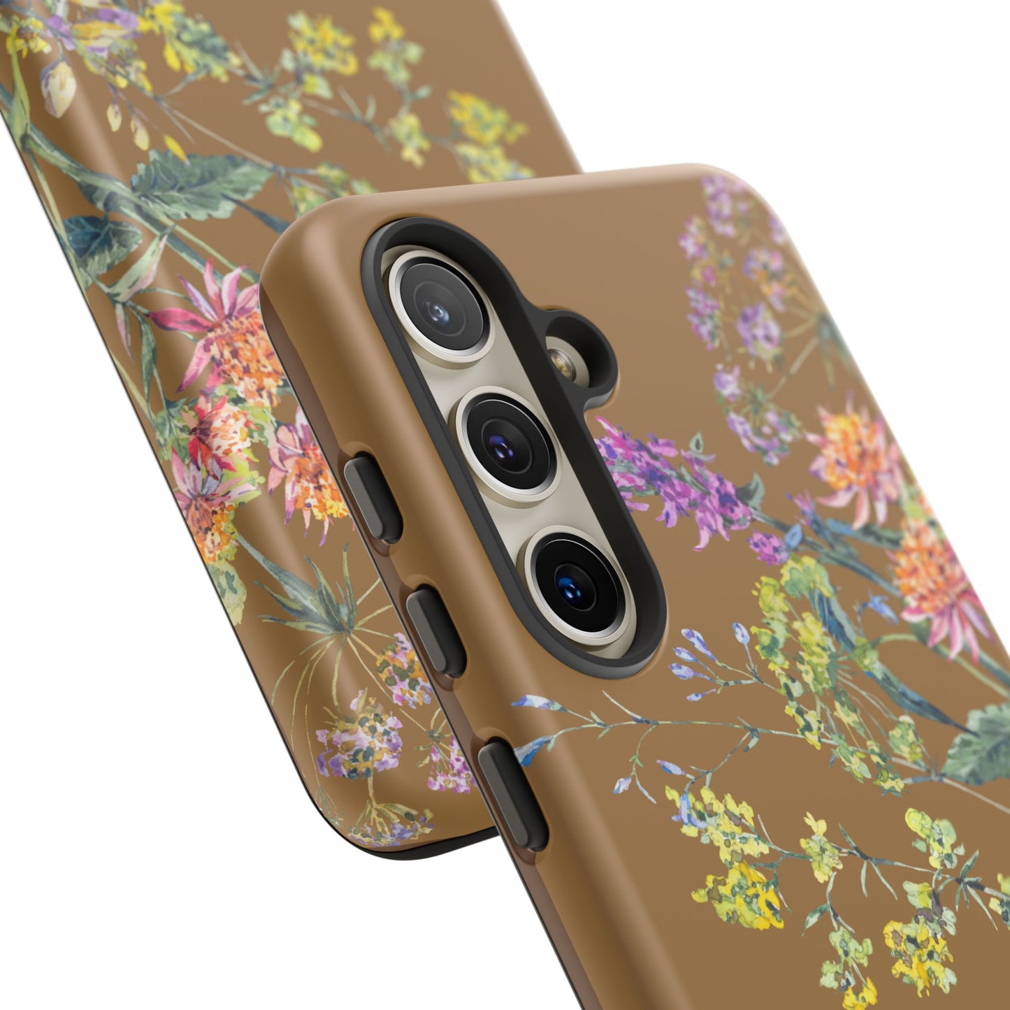 Phone Case - Botanic Full Brown, Psalm 131:2-3