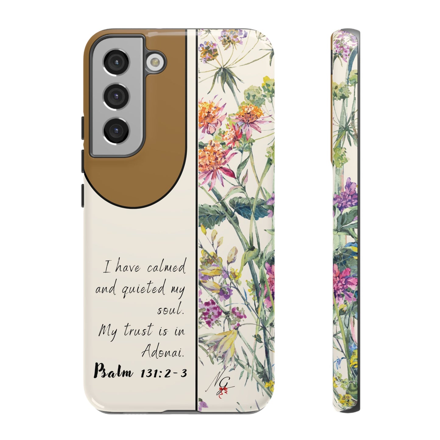 Phone Case: Botanic - Brown