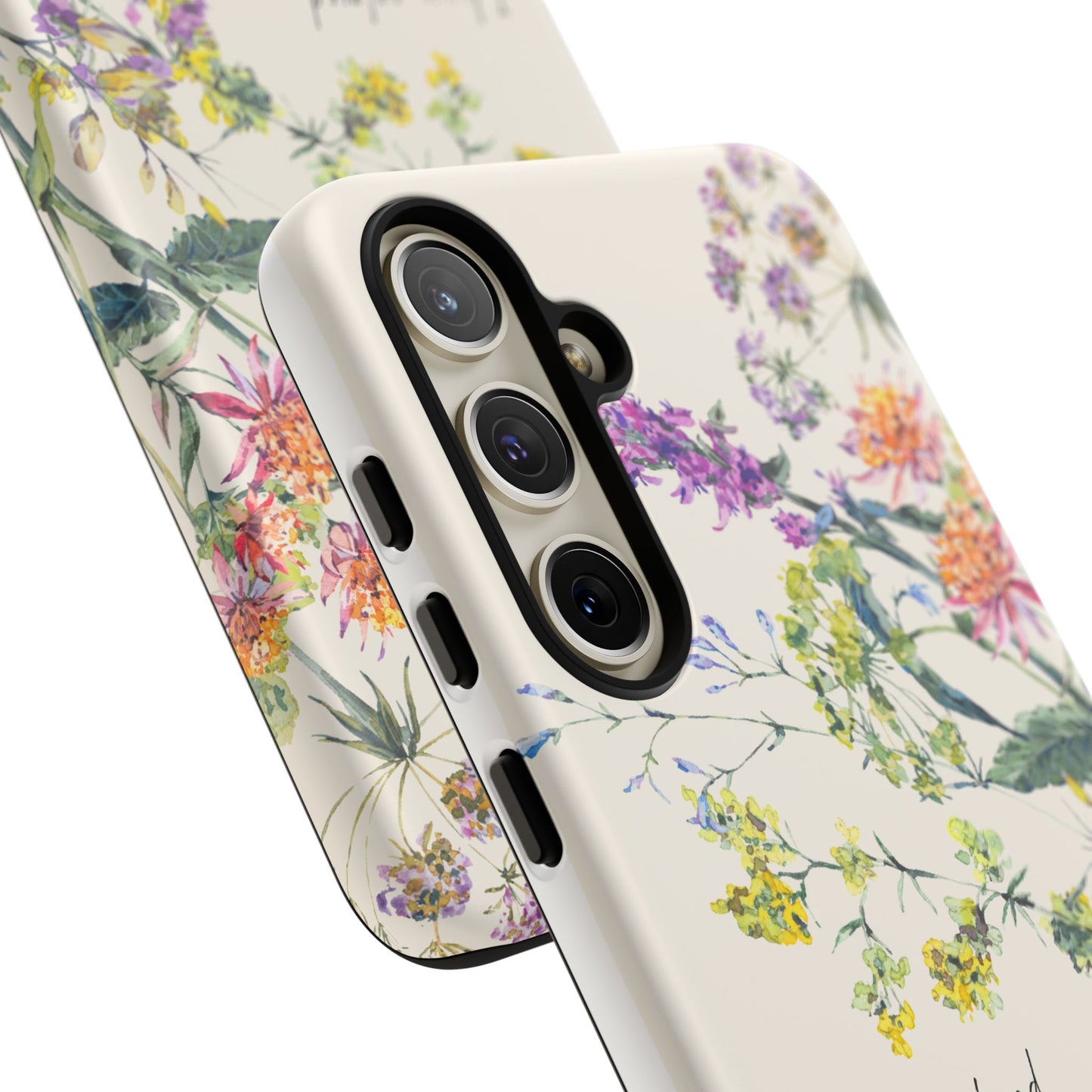 Phone Case - Botanic Cream, Psalm 131:2-3