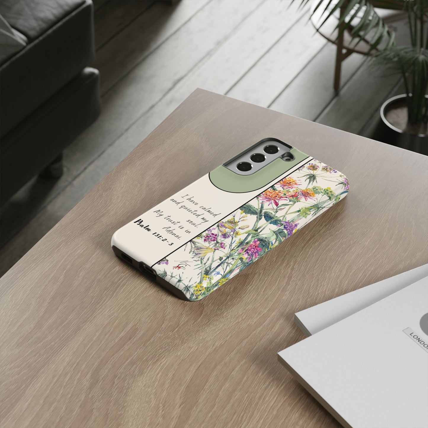 Phone Case: Botanic - Sage Green