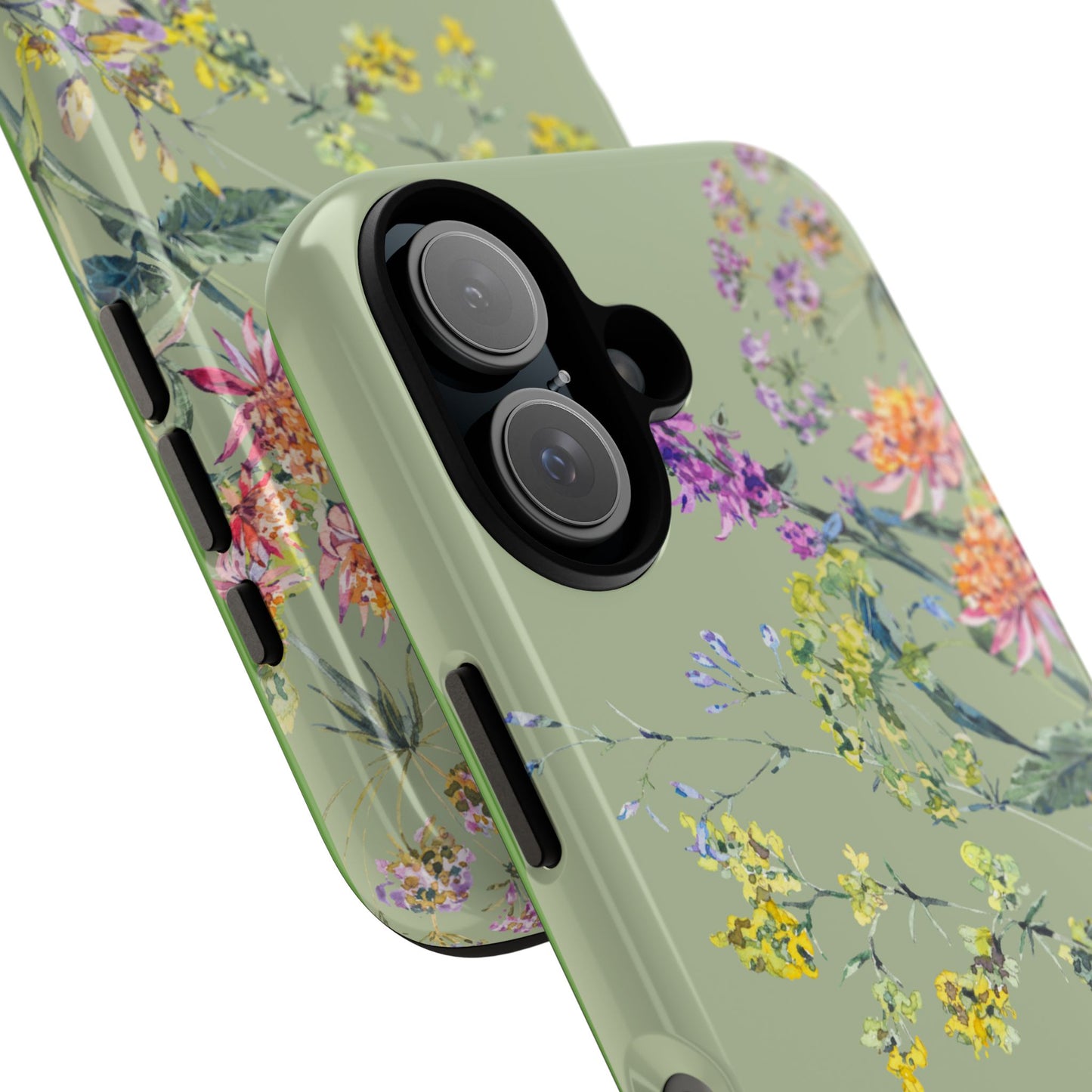 Phone Case - Botanic - Fully Sage Green, Psalm 131:2-3