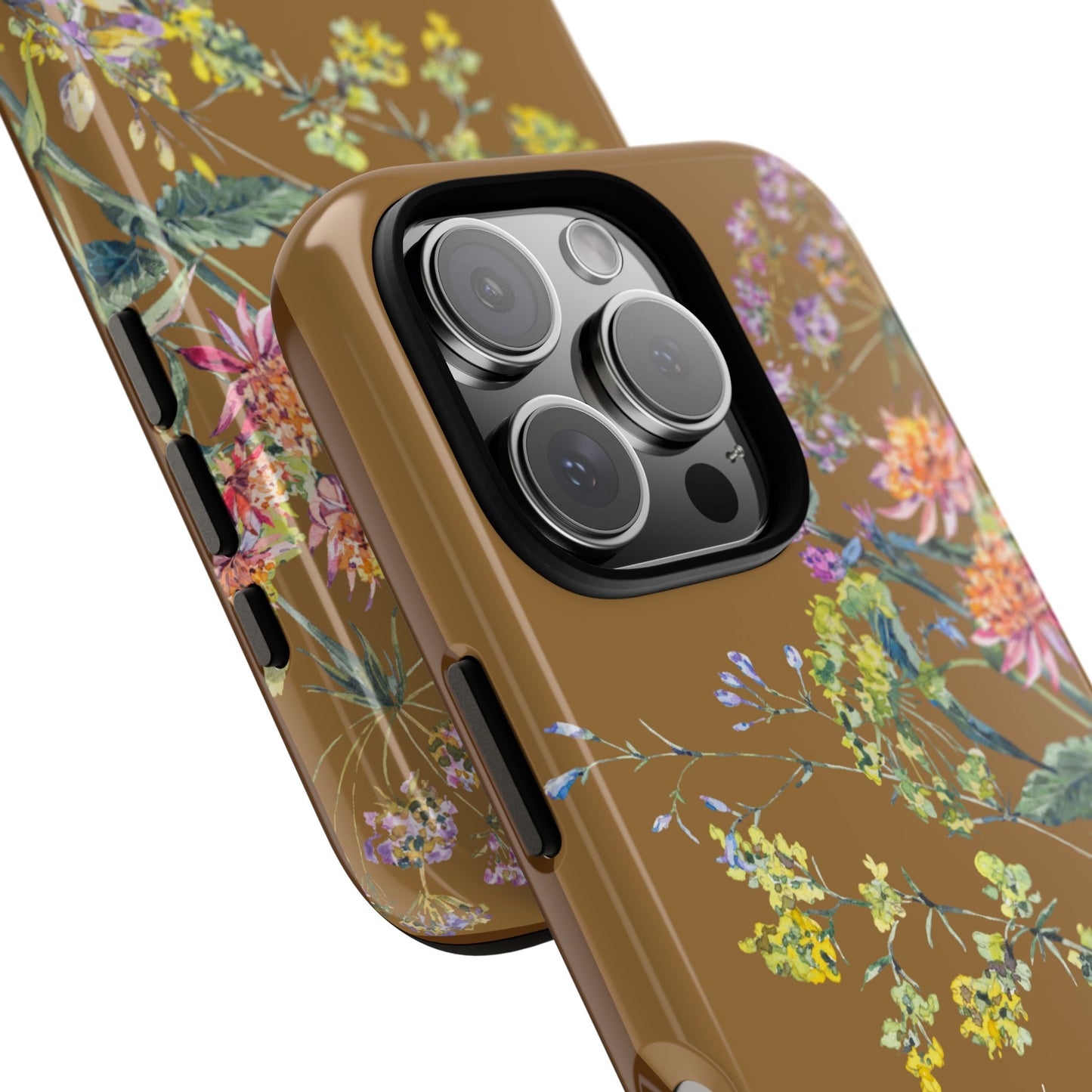 Phone Case - Botanic Full Brown, Psalm 131:2-3
