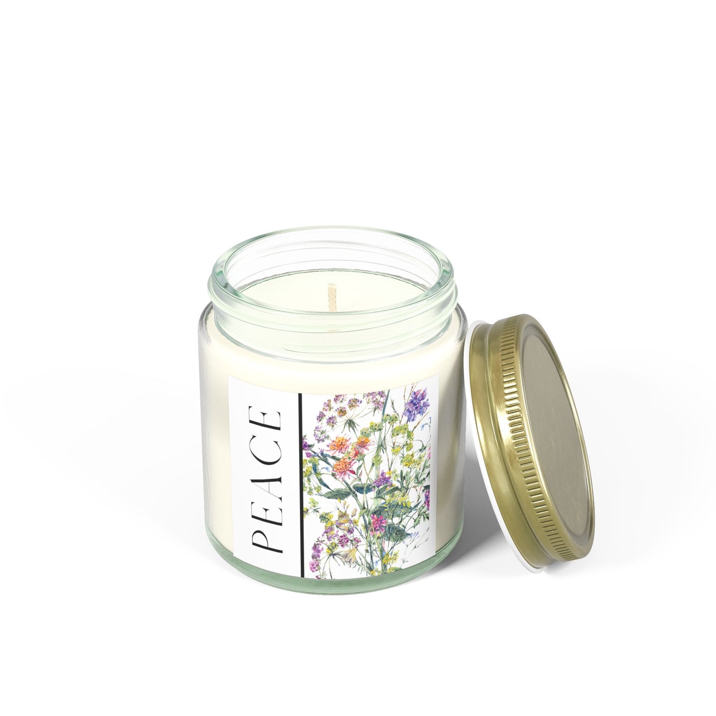 Botanic Scented Candles, Coconut Apricot Wax