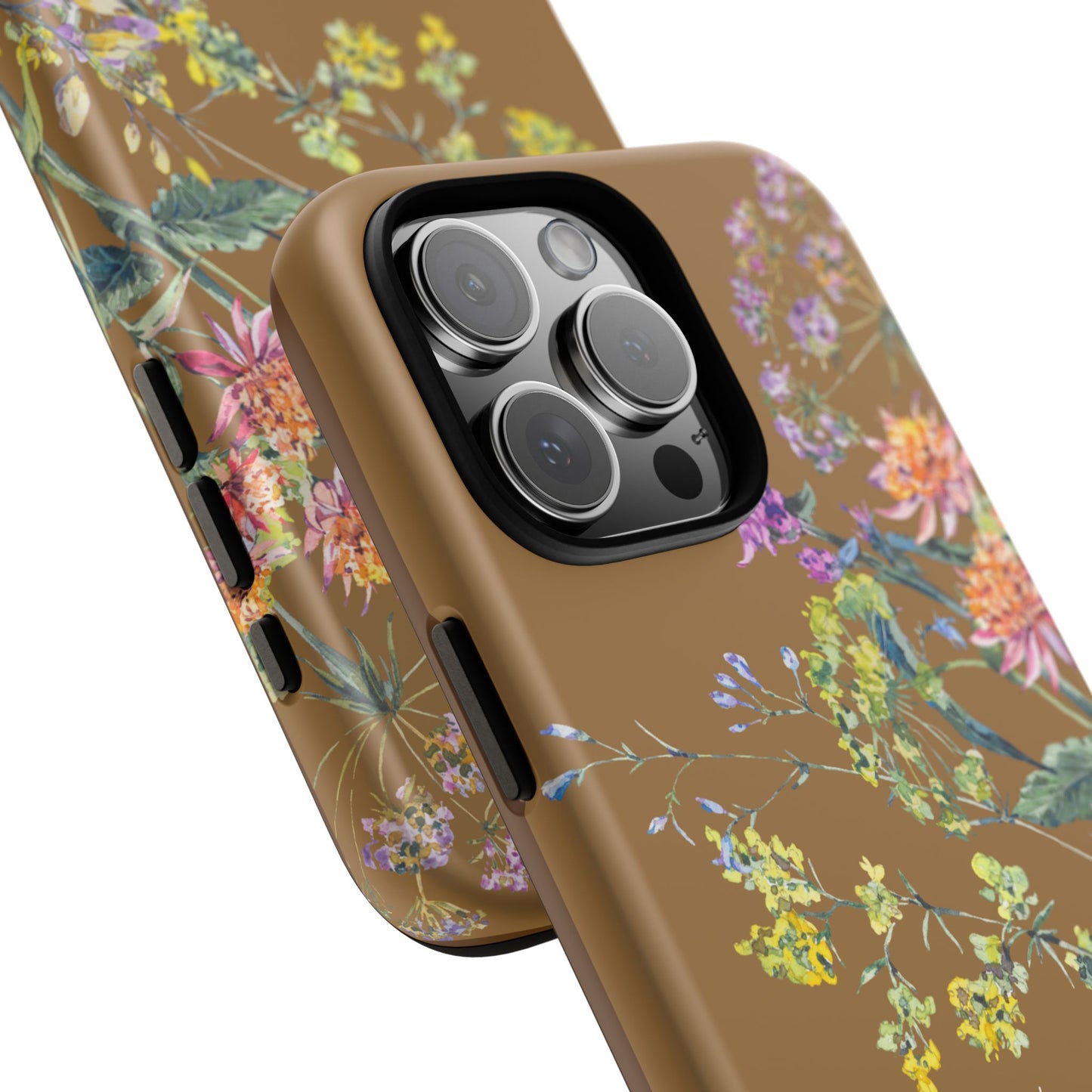 Phone Case - Botanic Full Brown, Psalm 131:2-3