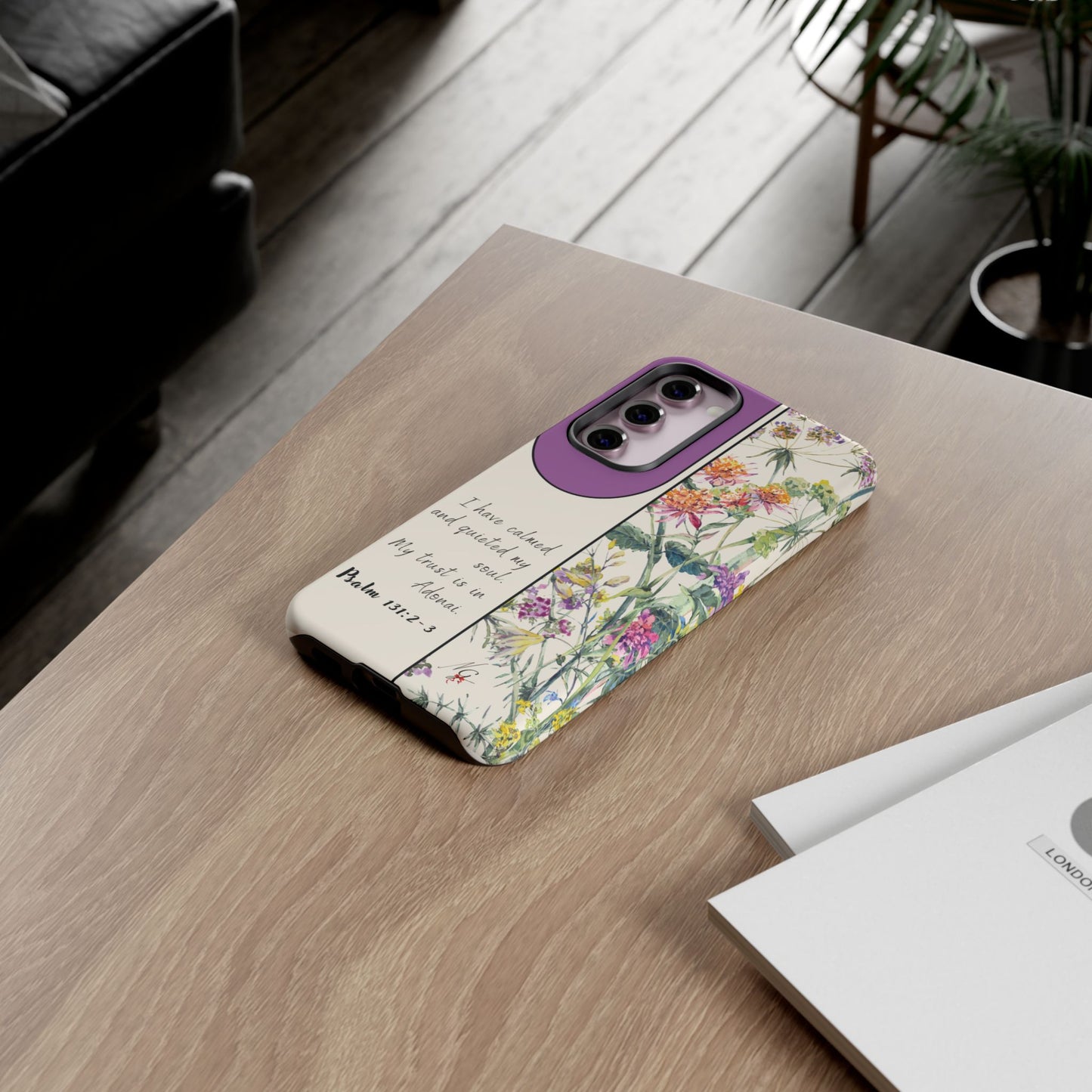 Phone Case: Botanic - Mauve