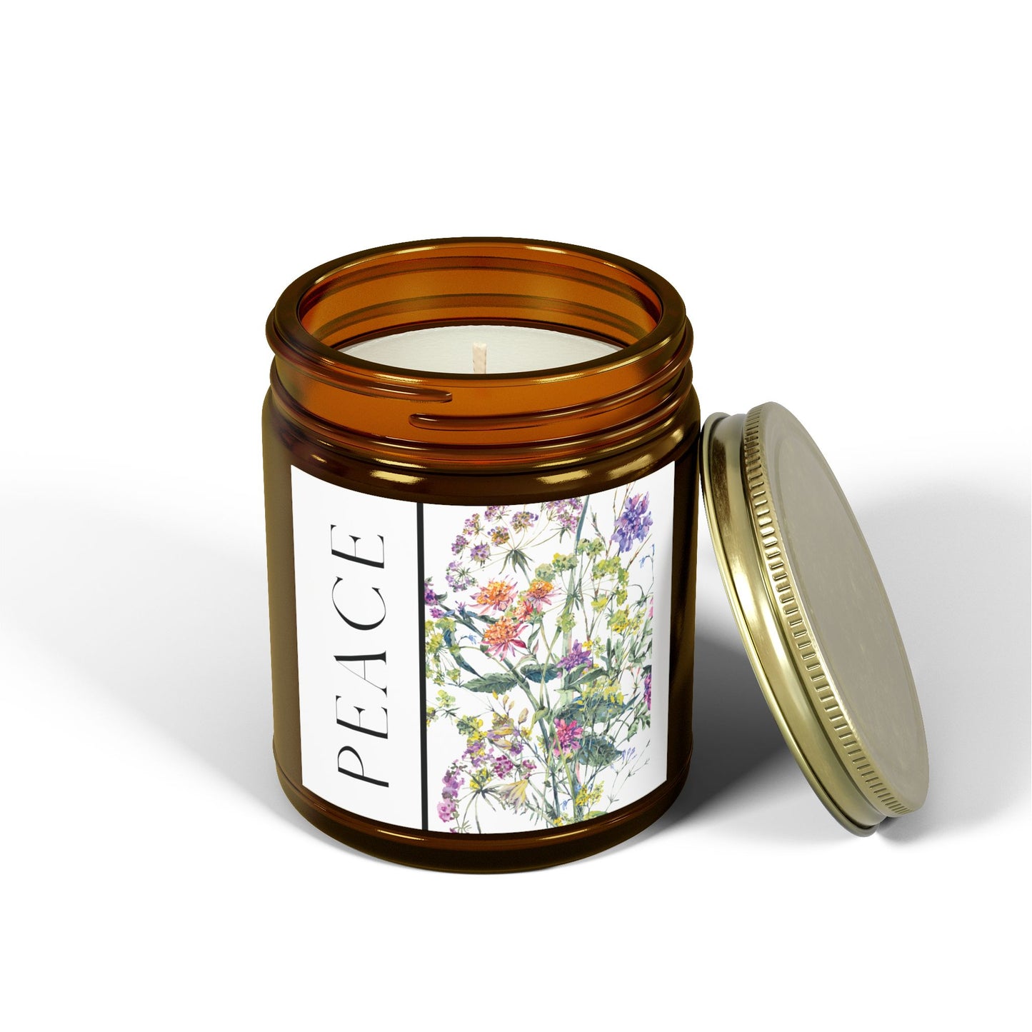 Botanic Scented Candles, Coconut Apricot Wax