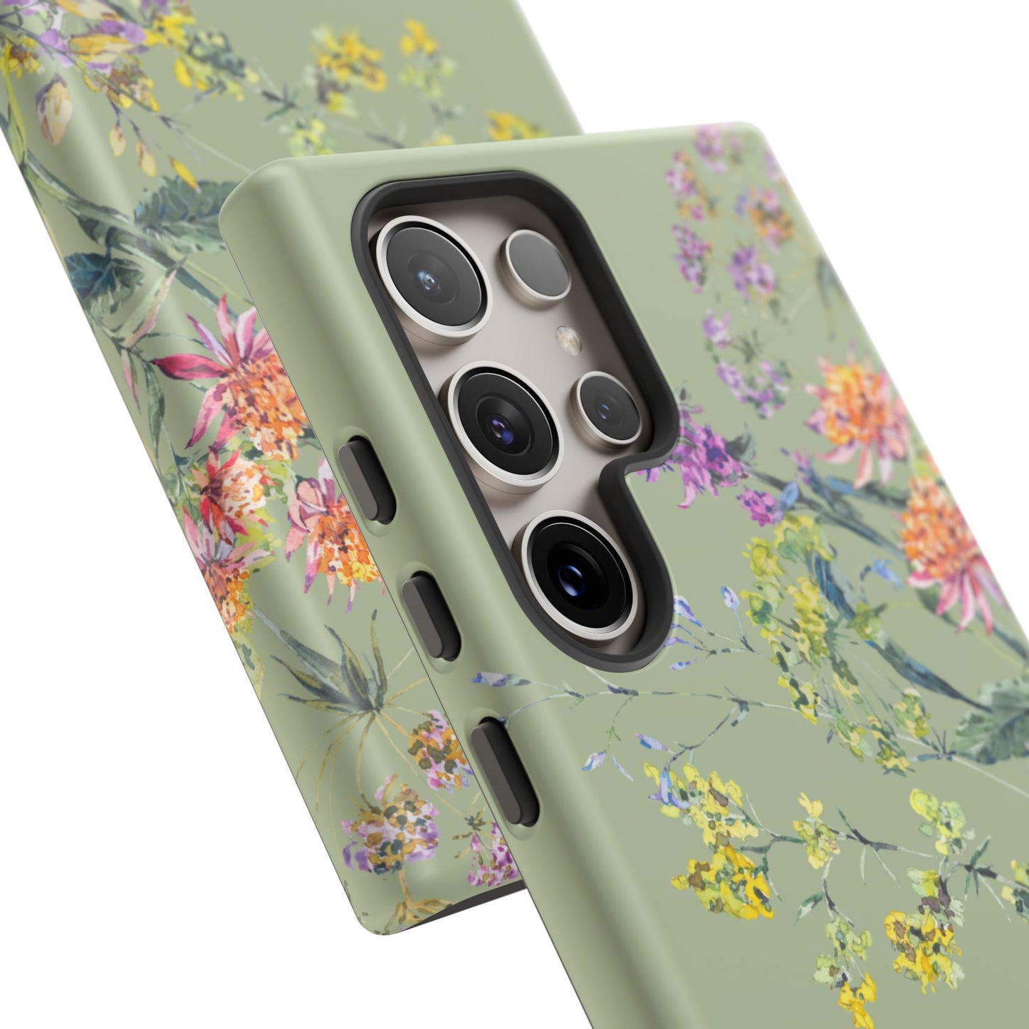 Phone Case - Botanic - Fully Sage Green, Psalm 131:2-3