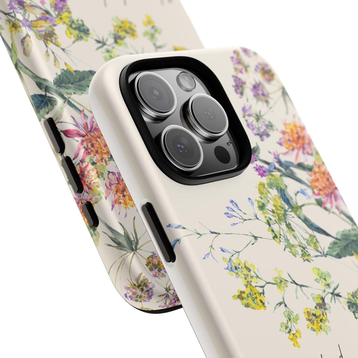 Phone Case - Botanic Cream, Psalm 131:2-3