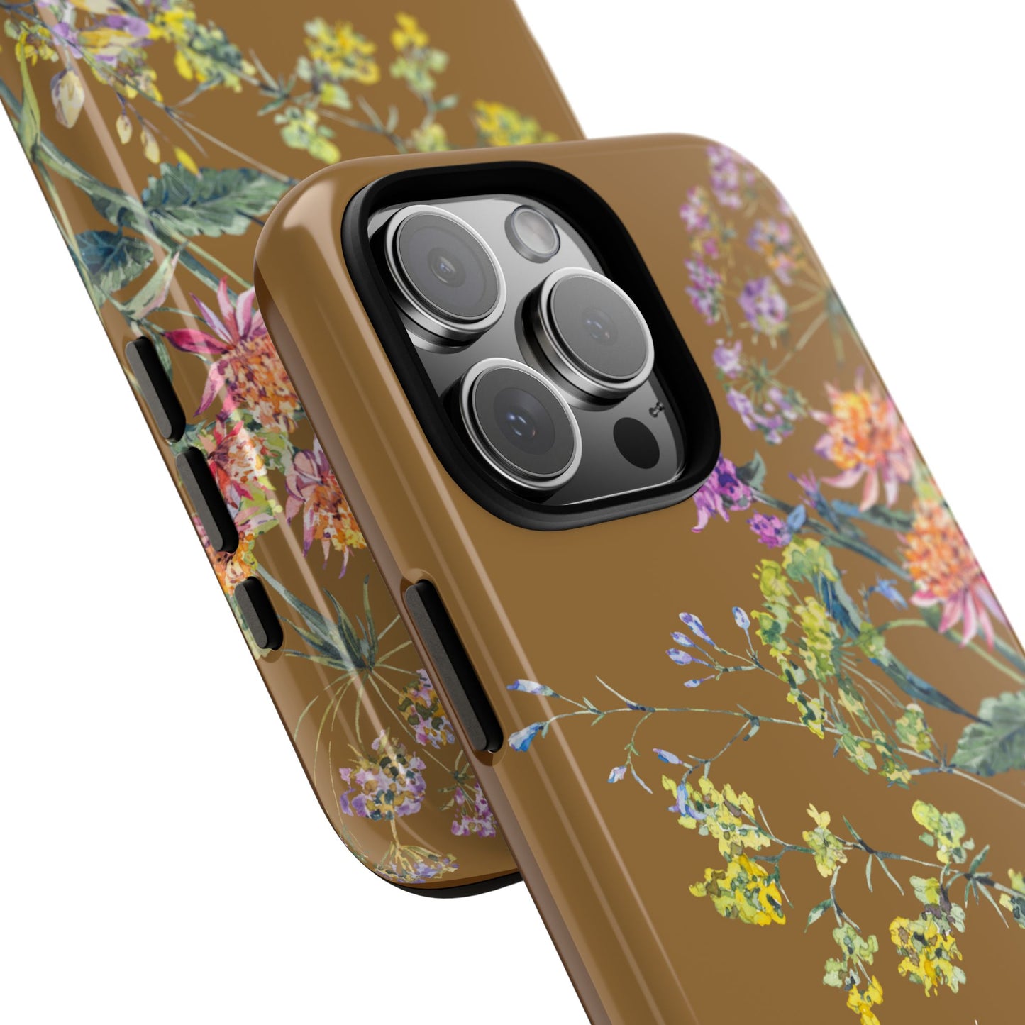 Phone Case - Botanic Full Brown, Psalm 131:2-3