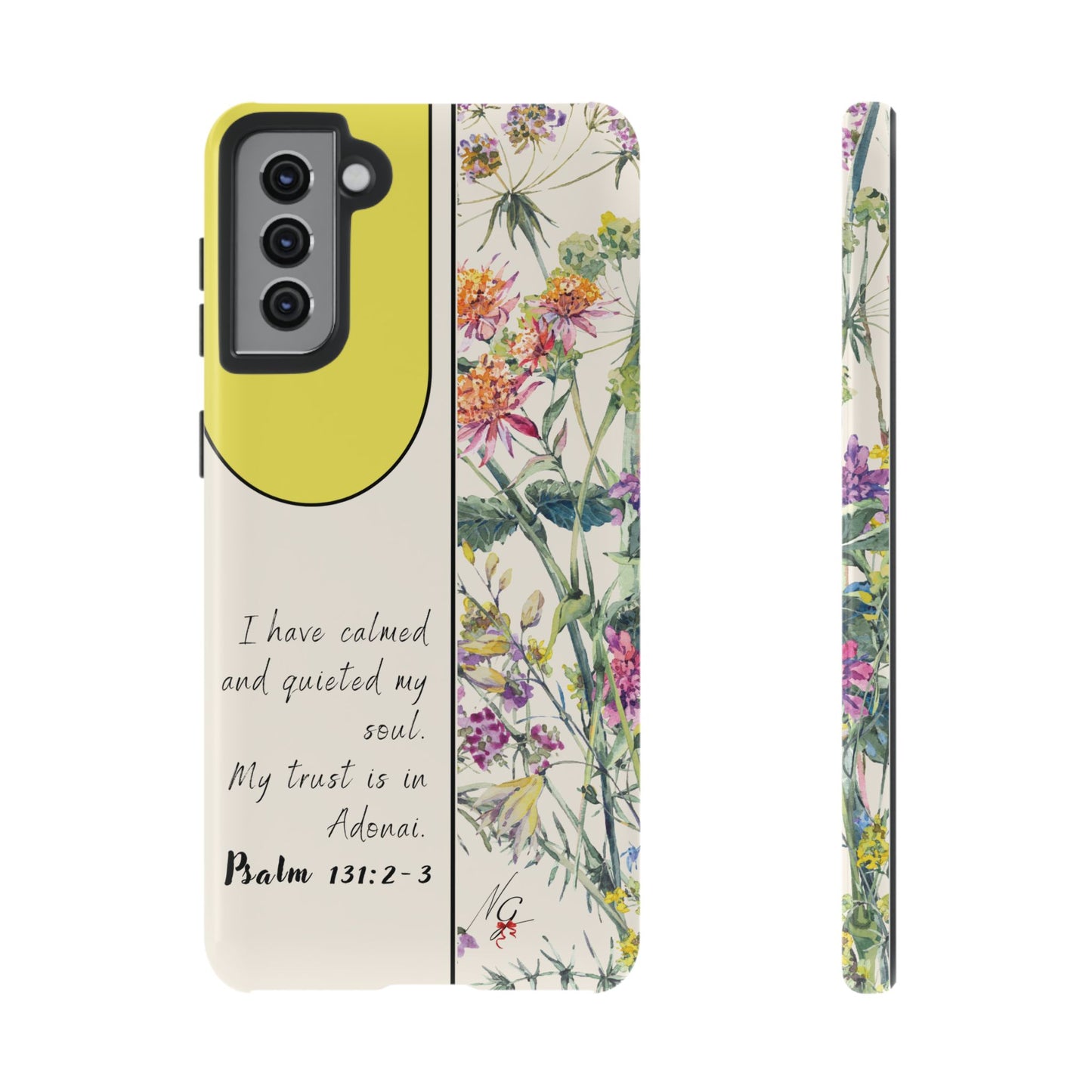 Phone Case: Botanic - Yellow
