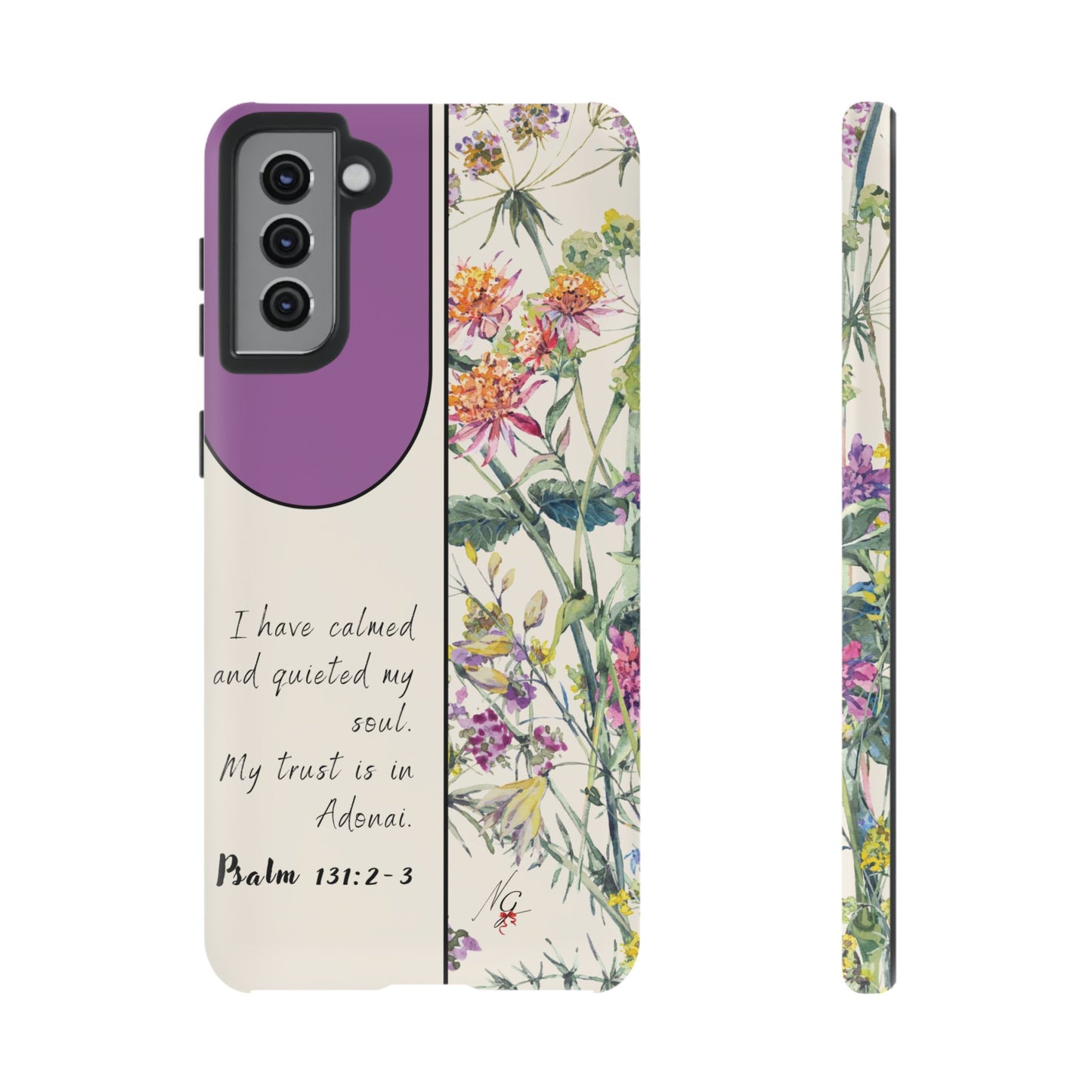 Phone Case: Botanic - Mauve