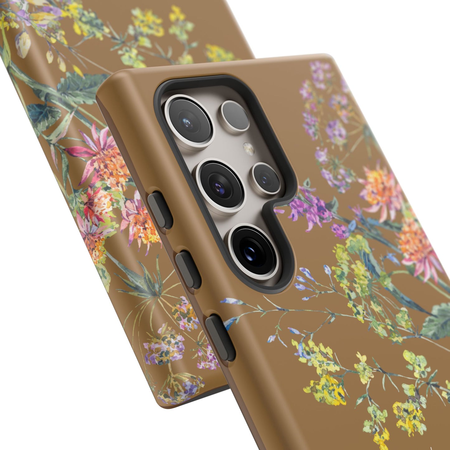 Phone Case - Botanic Full Brown, Psalm 131:2-3