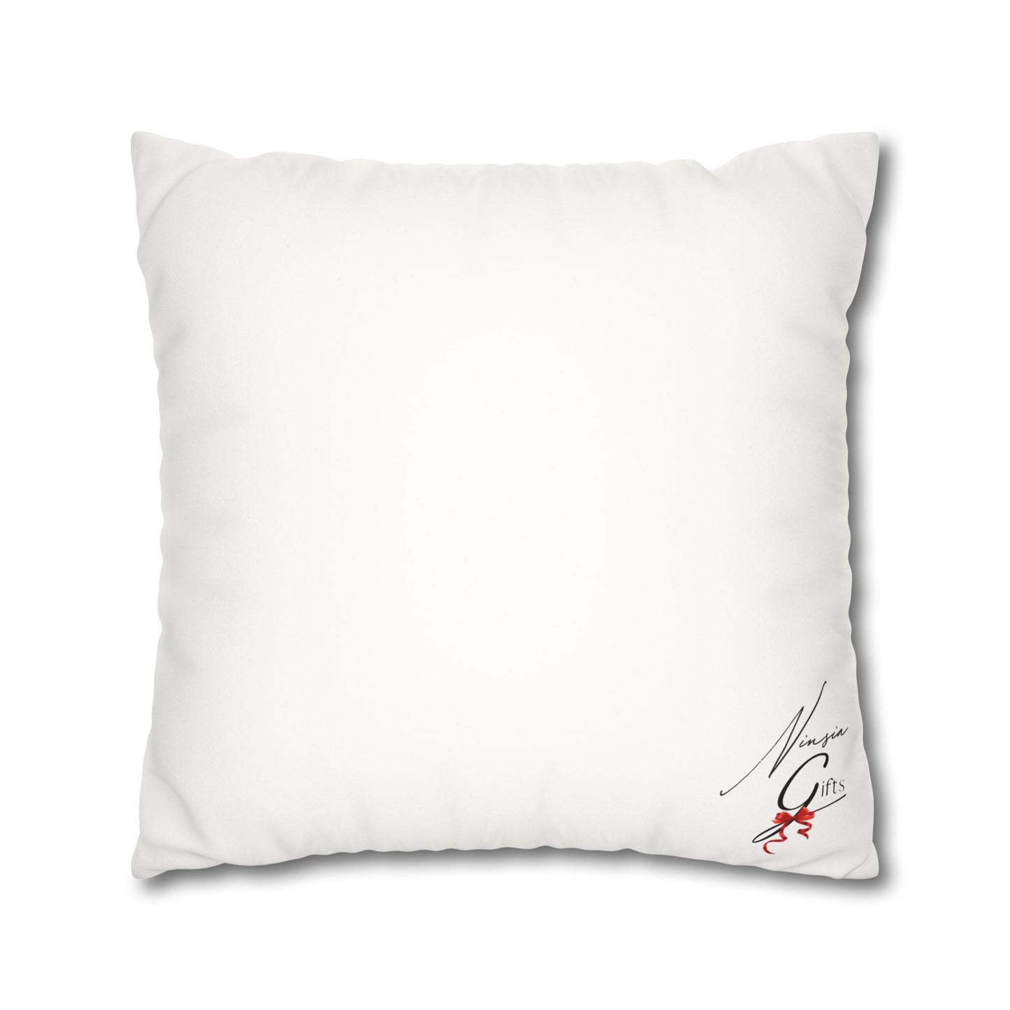 Faux Suede Square Pillowcase - BoBo Full Bloom