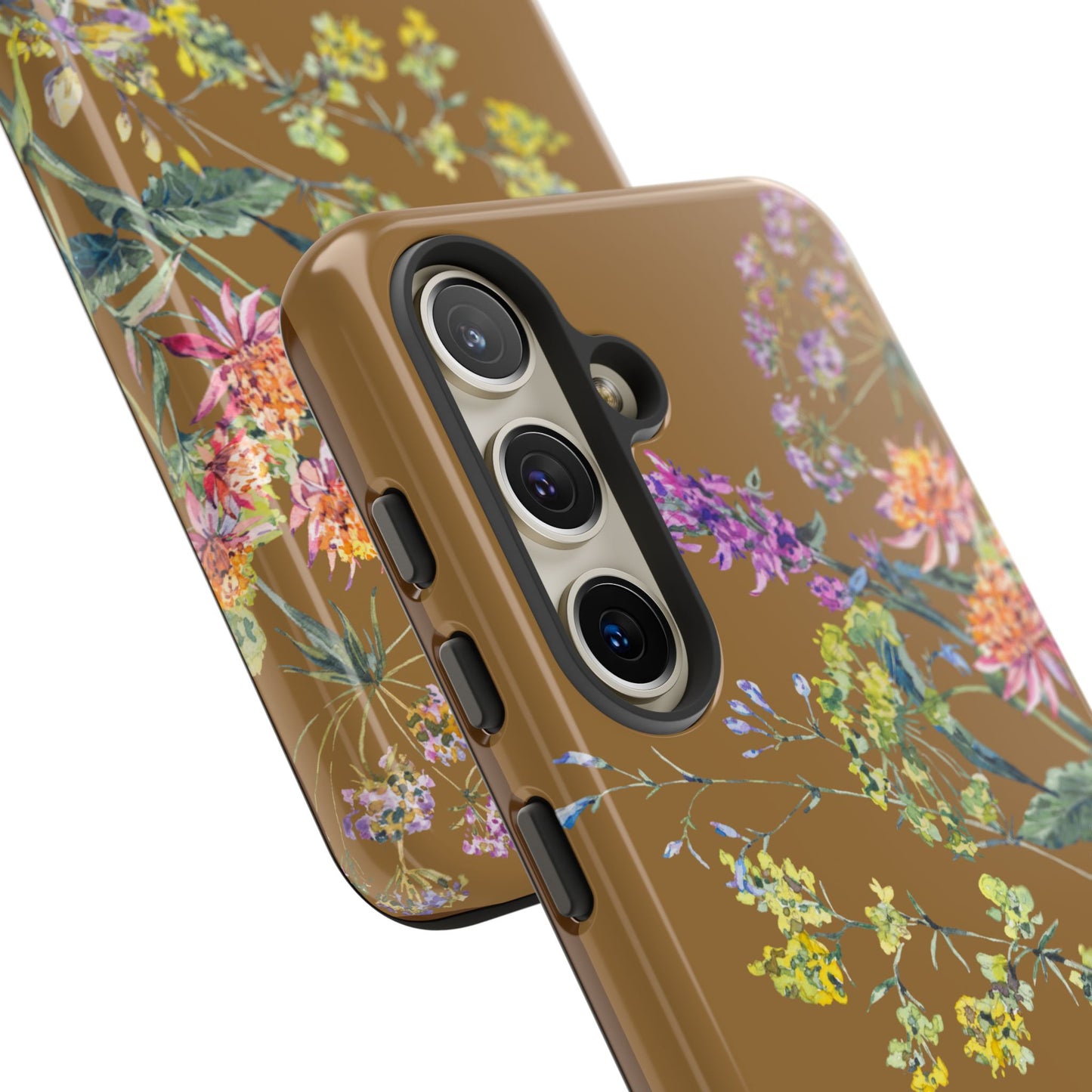 Phone Case - Botanic Full Brown, Psalm 131:2-3