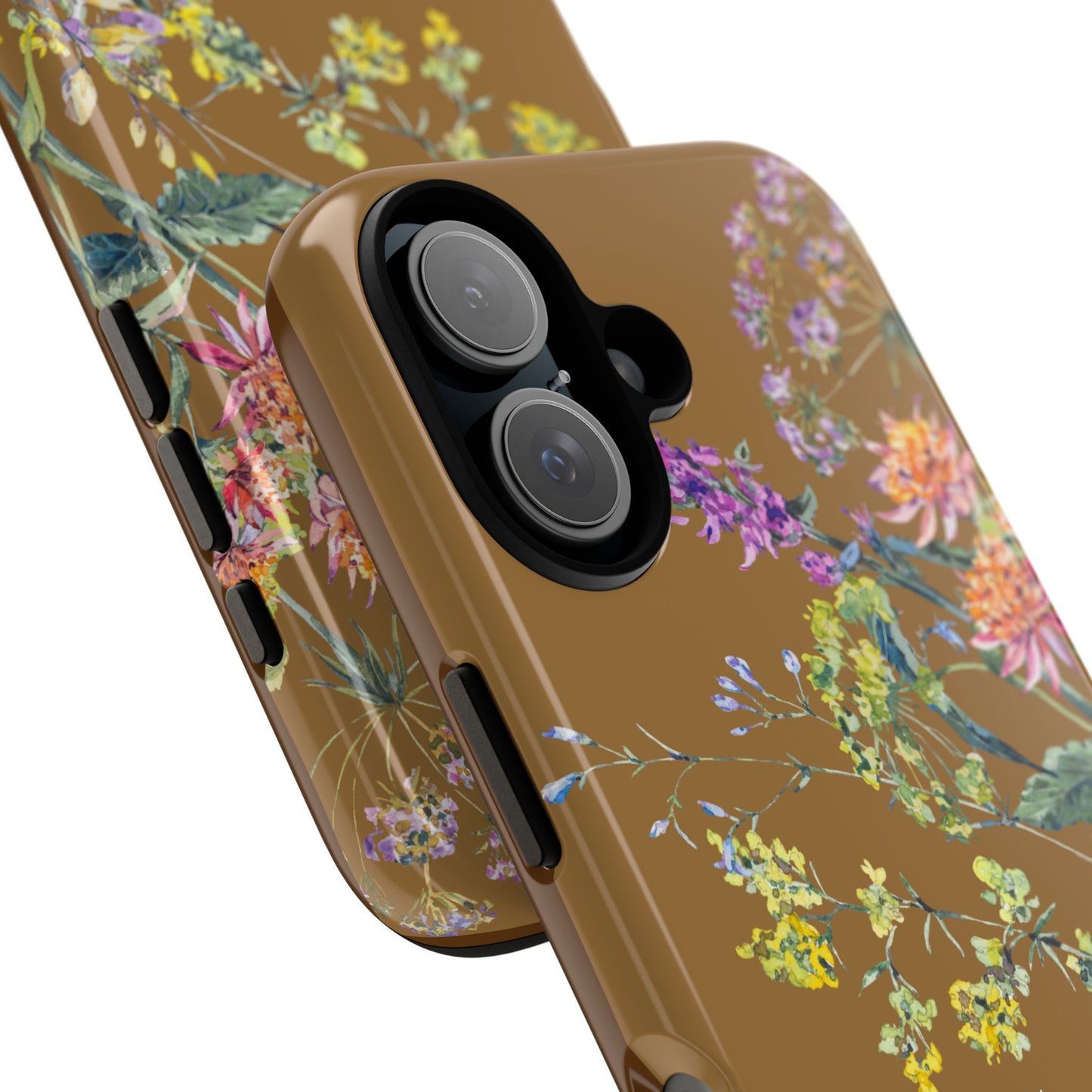 Phone Case - Botanic Full Brown, Psalm 131:2-3