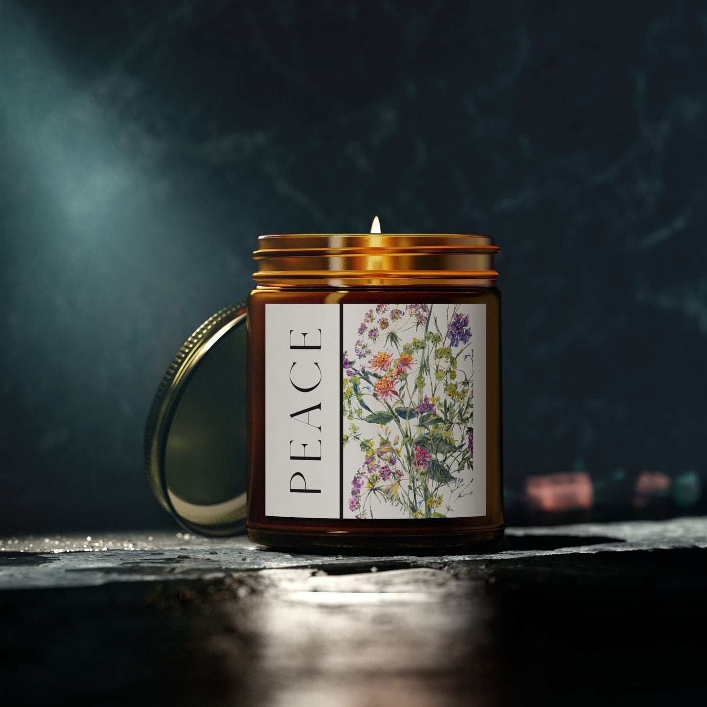 Botanic Scented Candles, Coconut Apricot Wax
