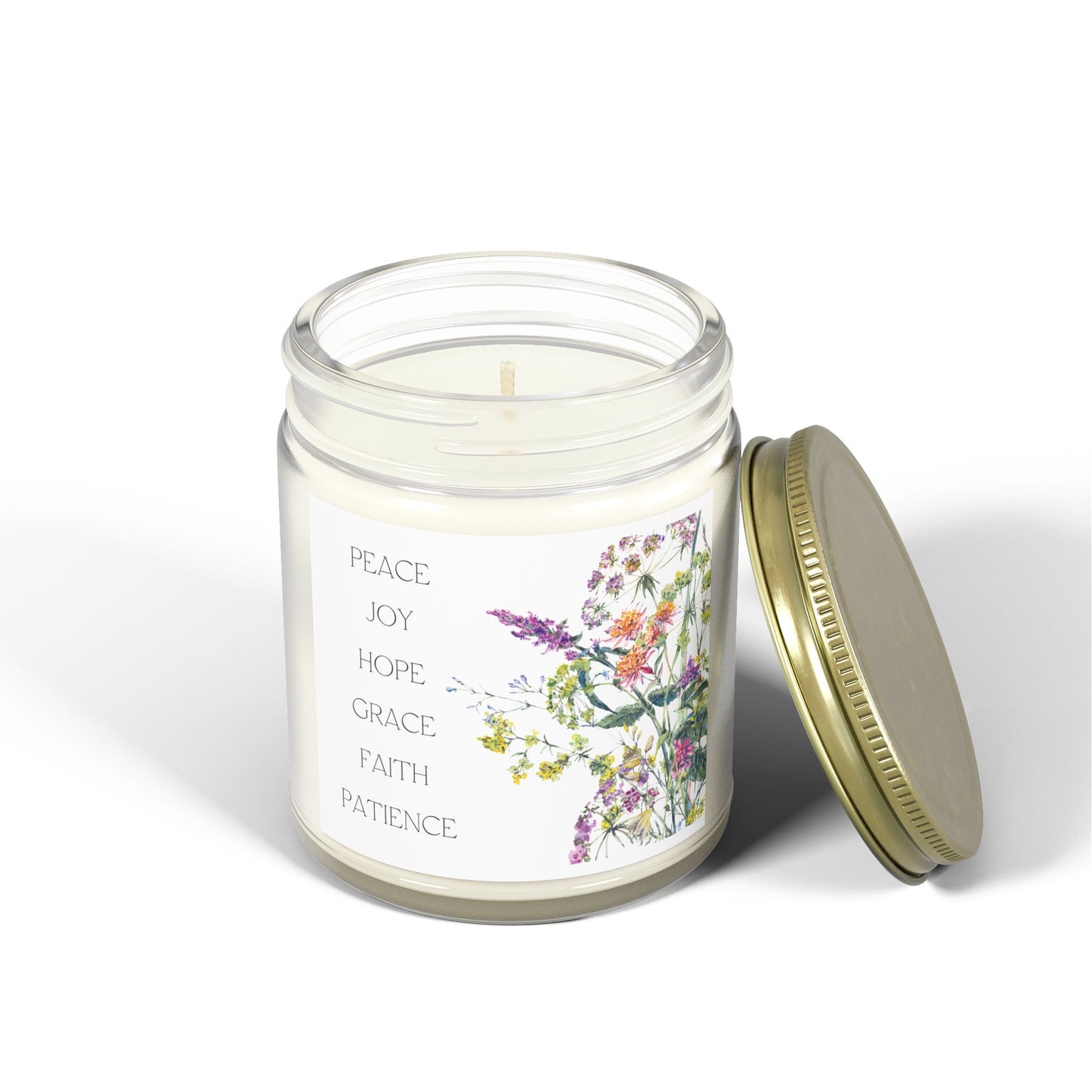 Ambient Botanic Scented Candles, Coconut Apricot Wax