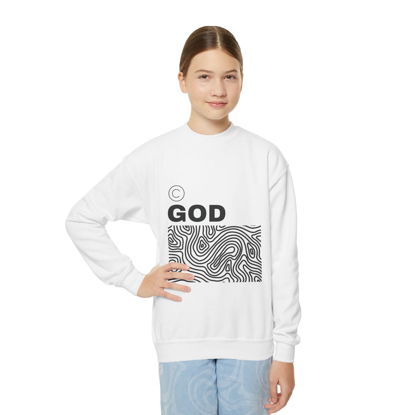 Sweatshirt- Youth Unisex: ©God Collection