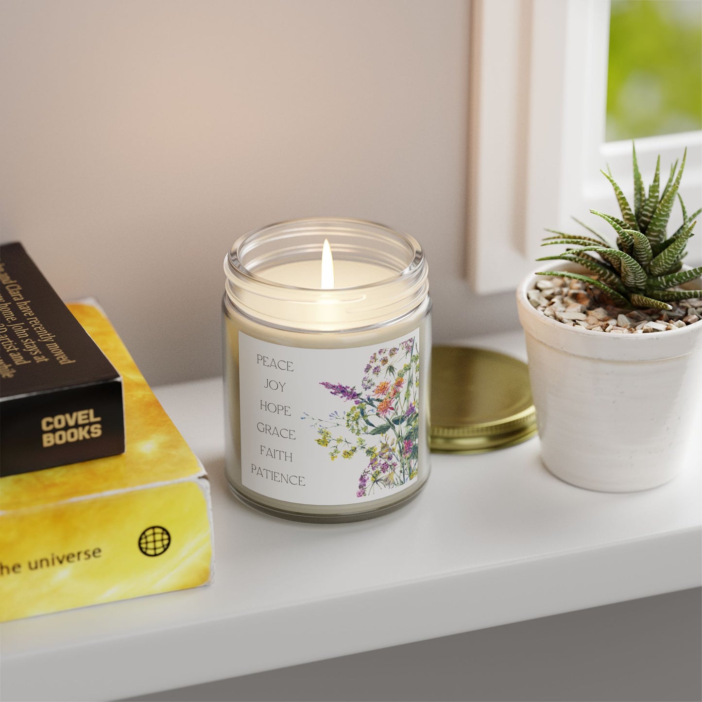 Ambient Botanic Scented Candles, Coconut Apricot Wax