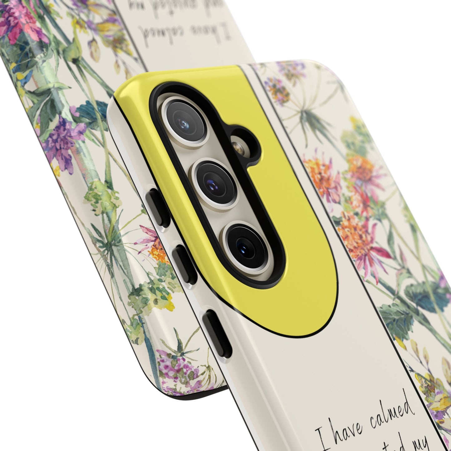 Phone Case: Botanic - Yellow