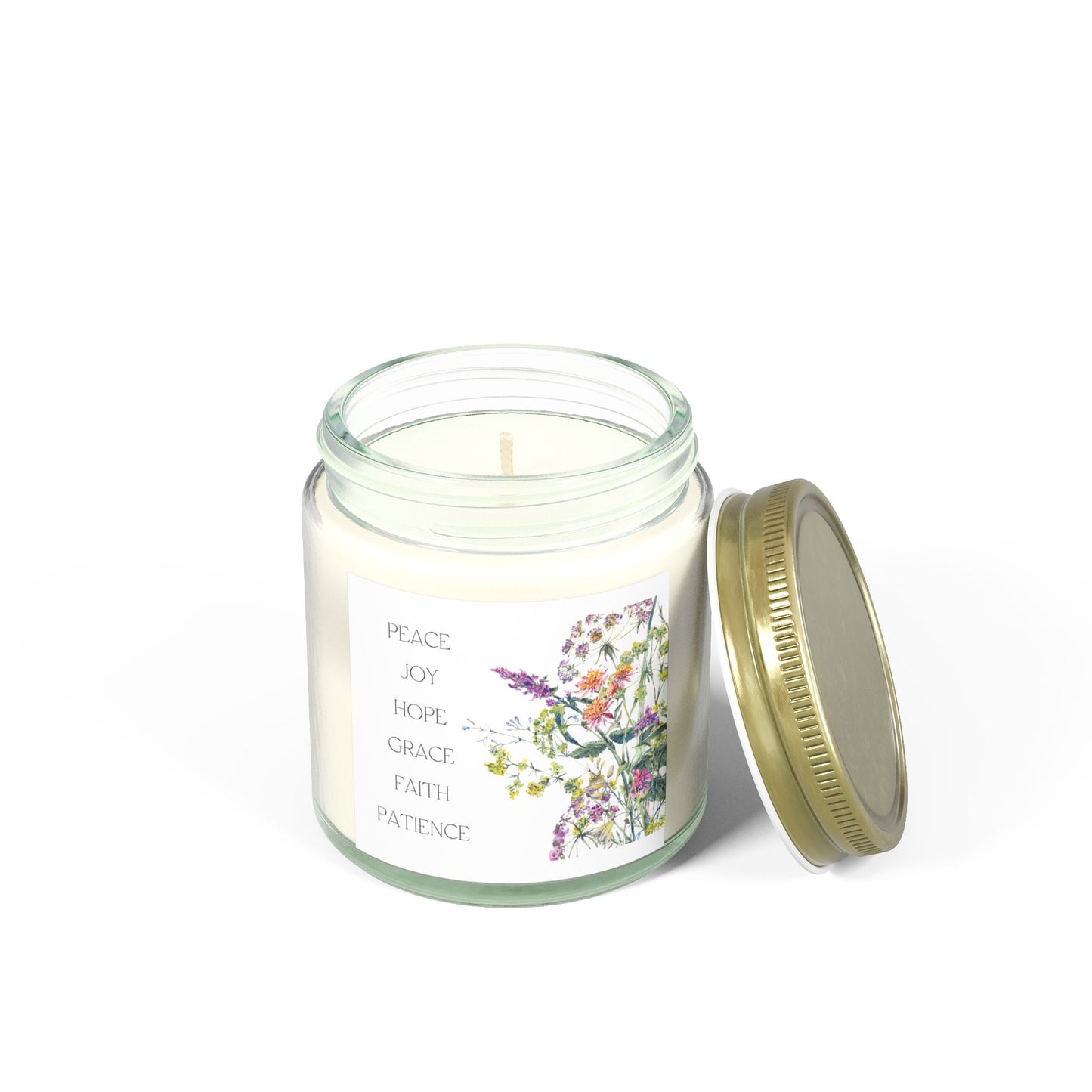Ambient Botanic Scented Candles, Coconut Apricot Wax