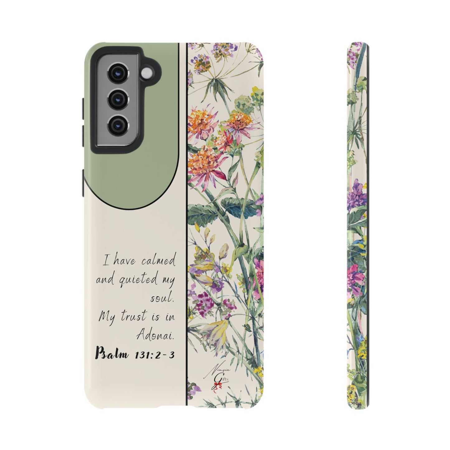 Phone Case: Botanic - Sage Green