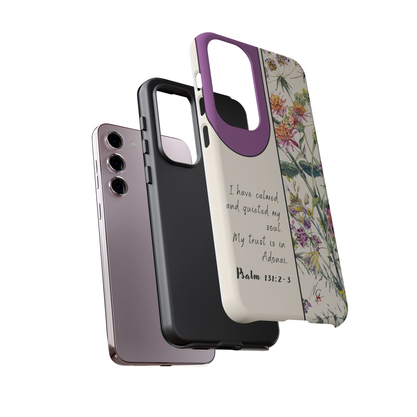 Phone Case: Botanic - Mauve