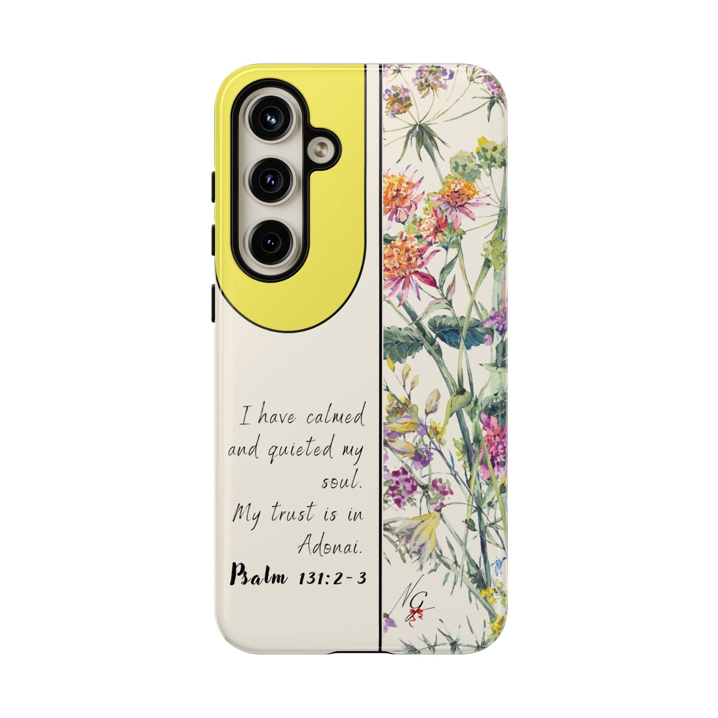Phone Case: Botanic - Yellow