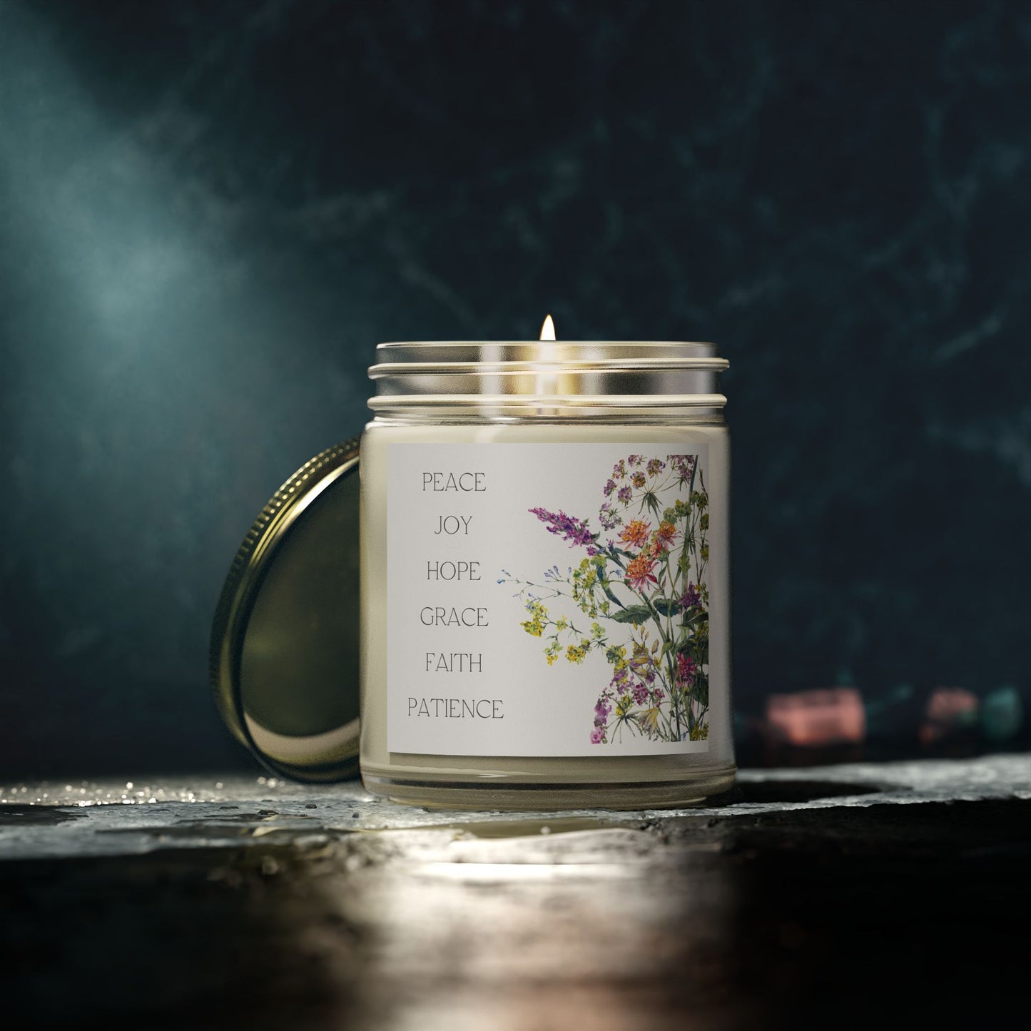 Ambient Botanic Scented Candles, Coconut Apricot Wax