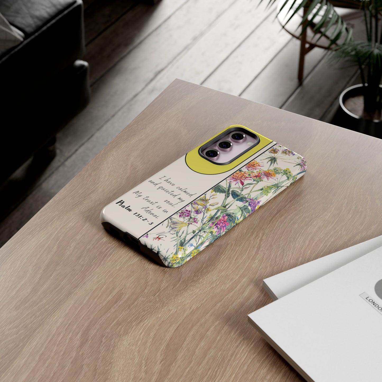 Phone Case: Botanic - Yellow