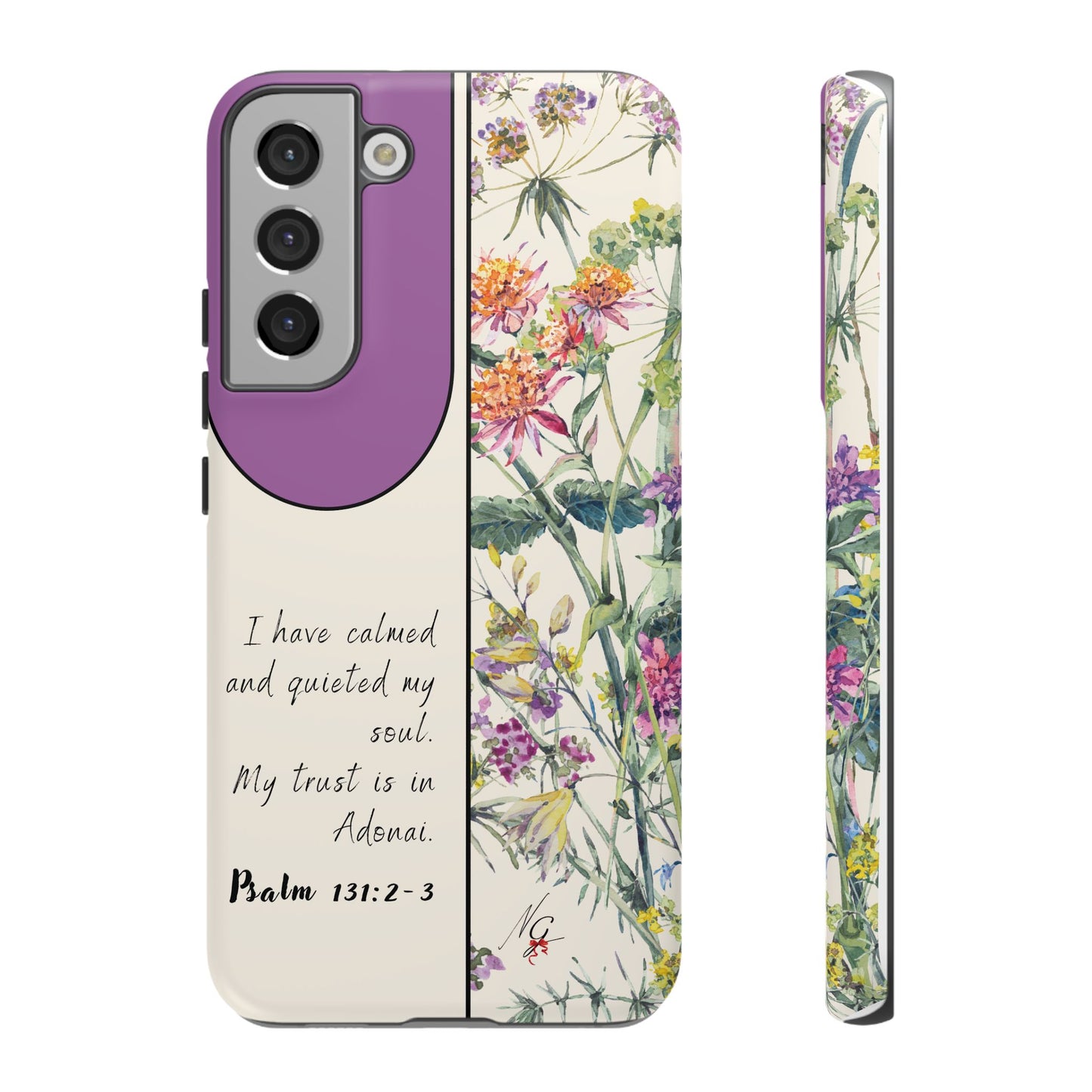 Phone Case: Botanic - Mauve