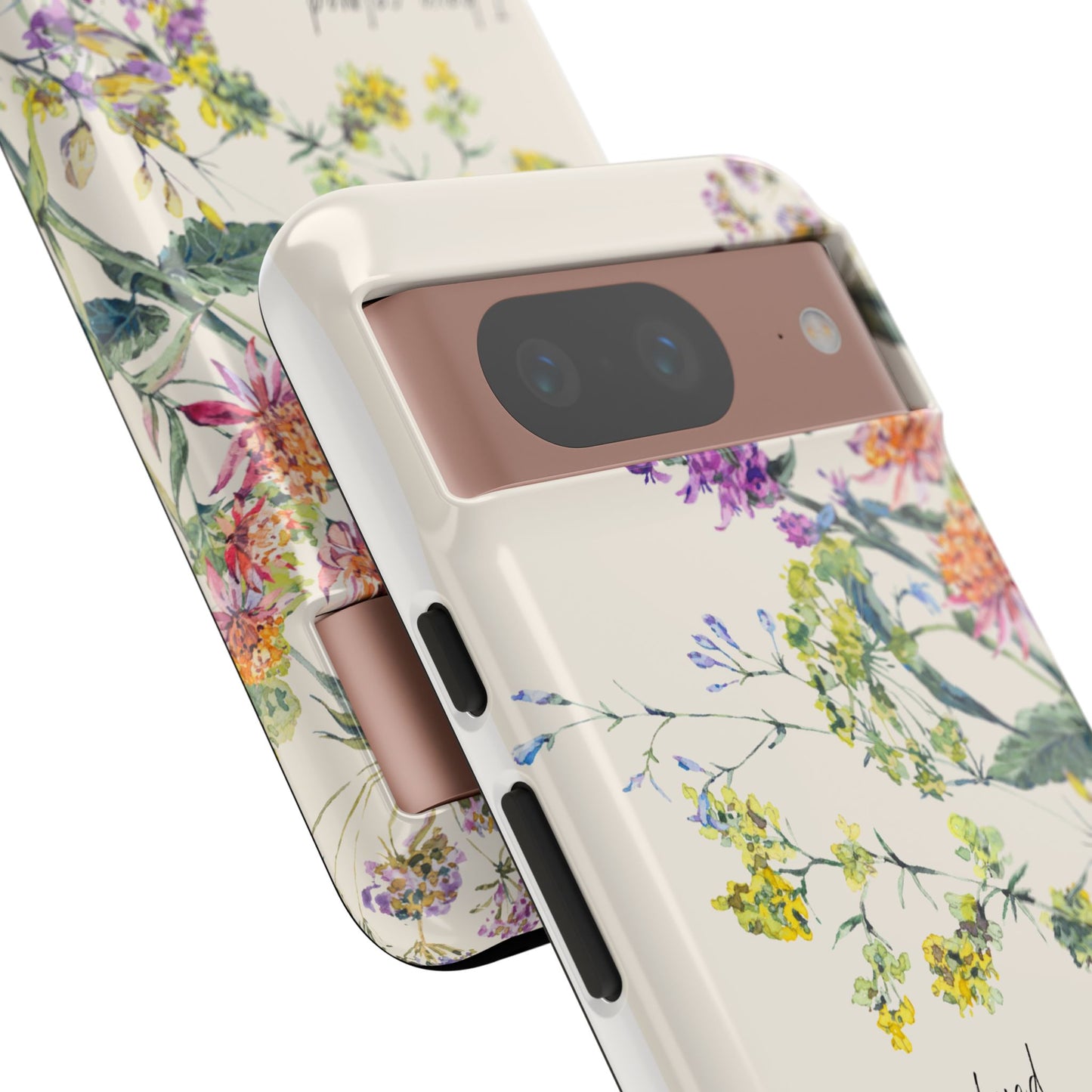 Phone Case - Botanic Cream, Psalm 131:2-3