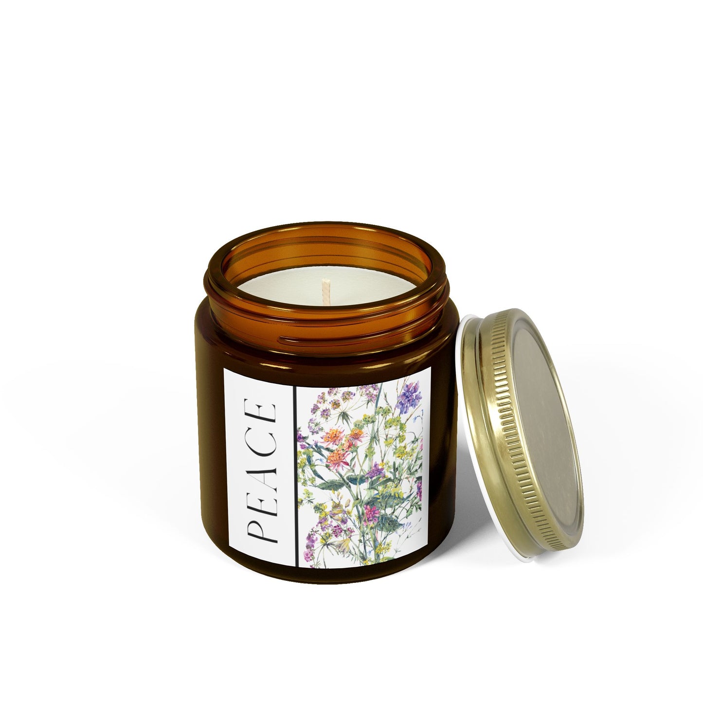 Botanic Scented Candles, Coconut Apricot Wax