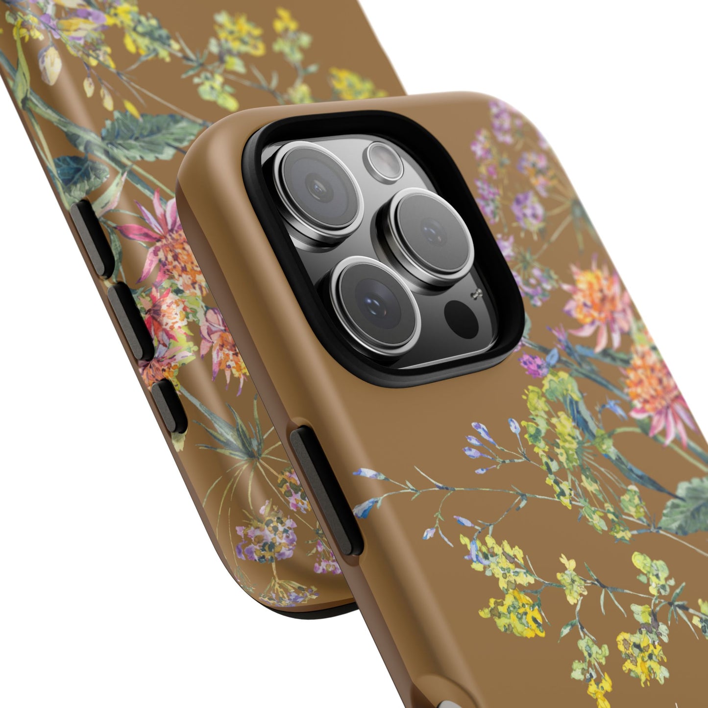 Phone Case - Botanic Full Brown, Psalm 131:2-3