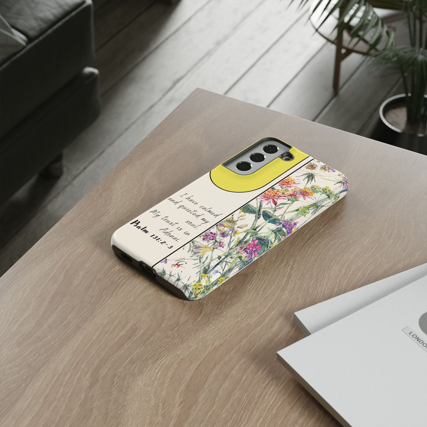 Phone Case: Botanic - Yellow