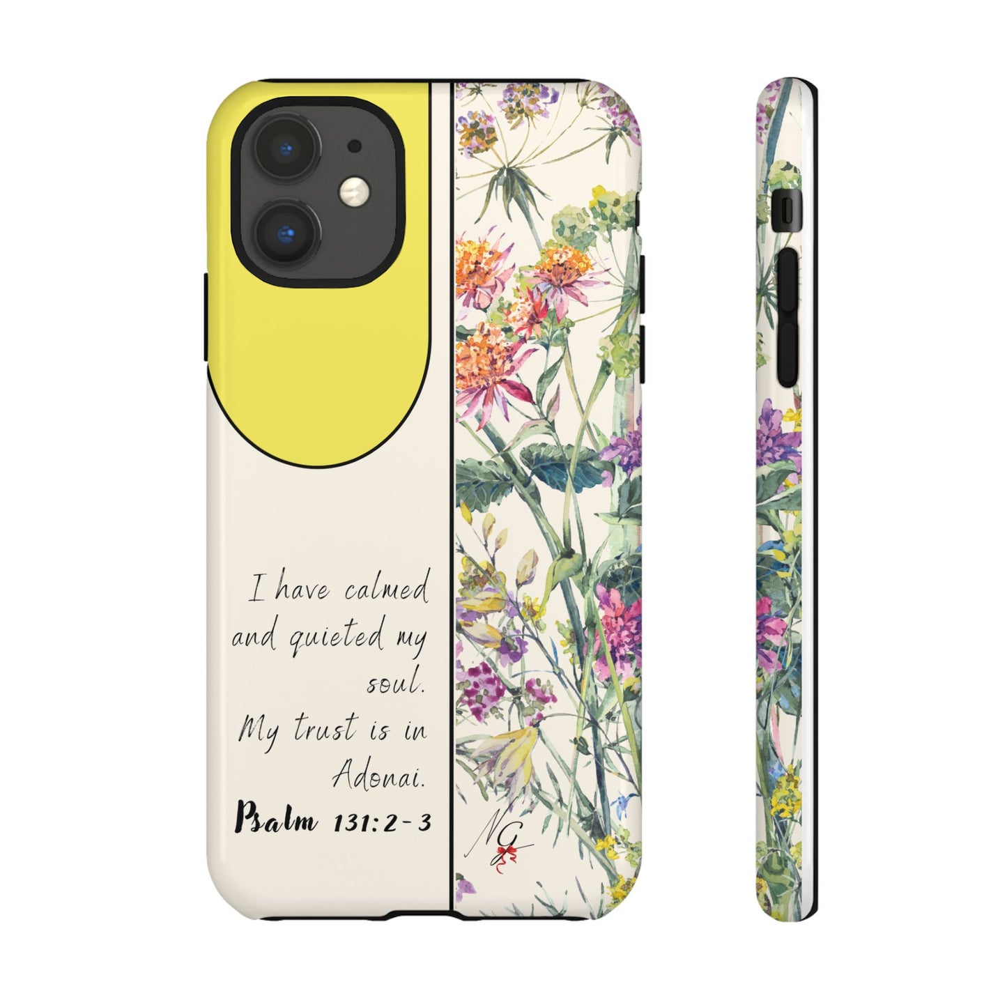Phone Case: Botanic - Yellow
