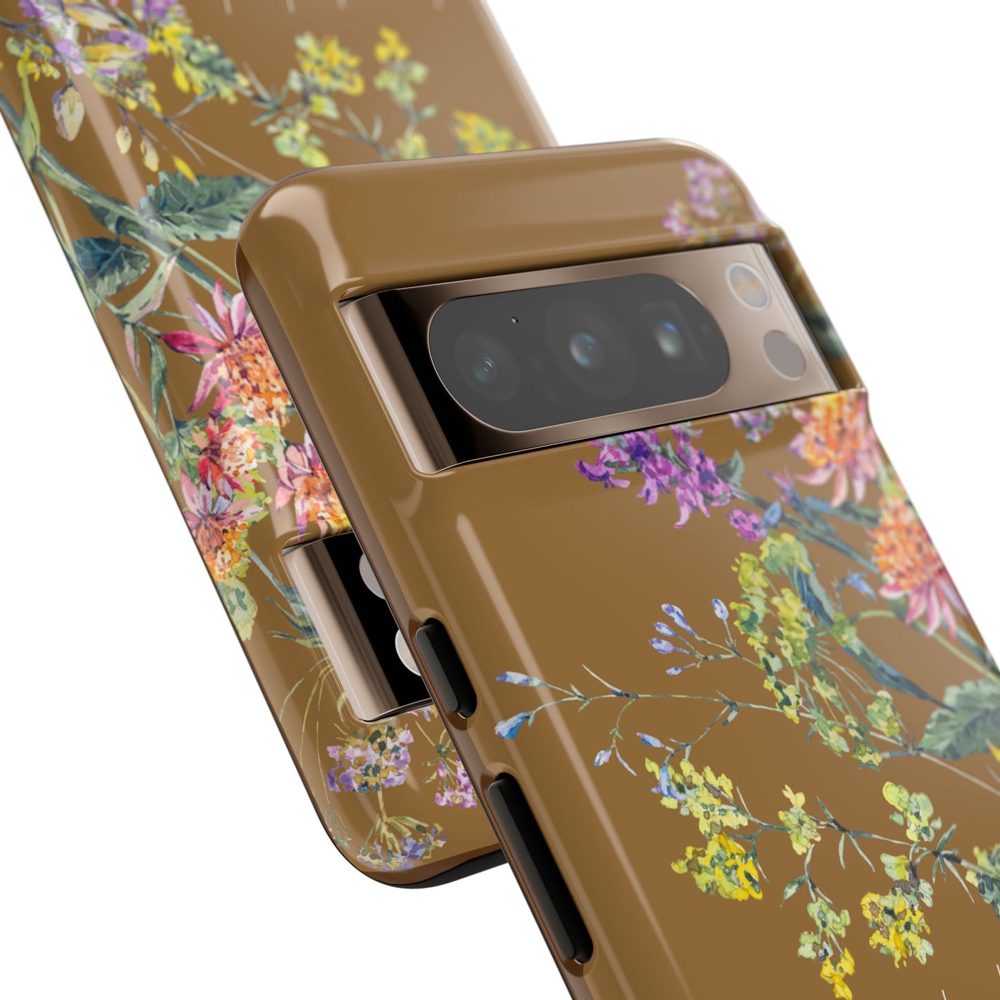 Phone Case - Botanic Full Brown, Psalm 131:2-3