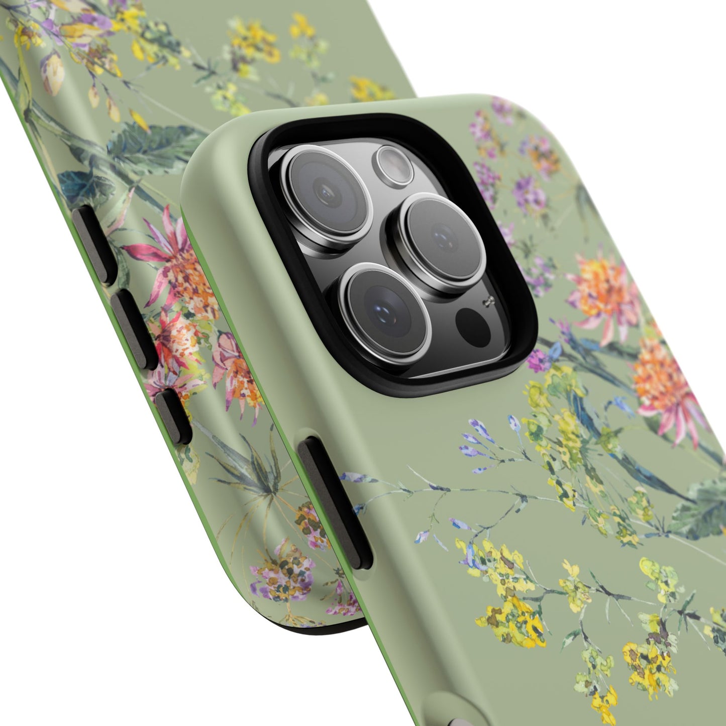 Phone Case - Botanic - Fully Sage Green, Psalm 131:2-3